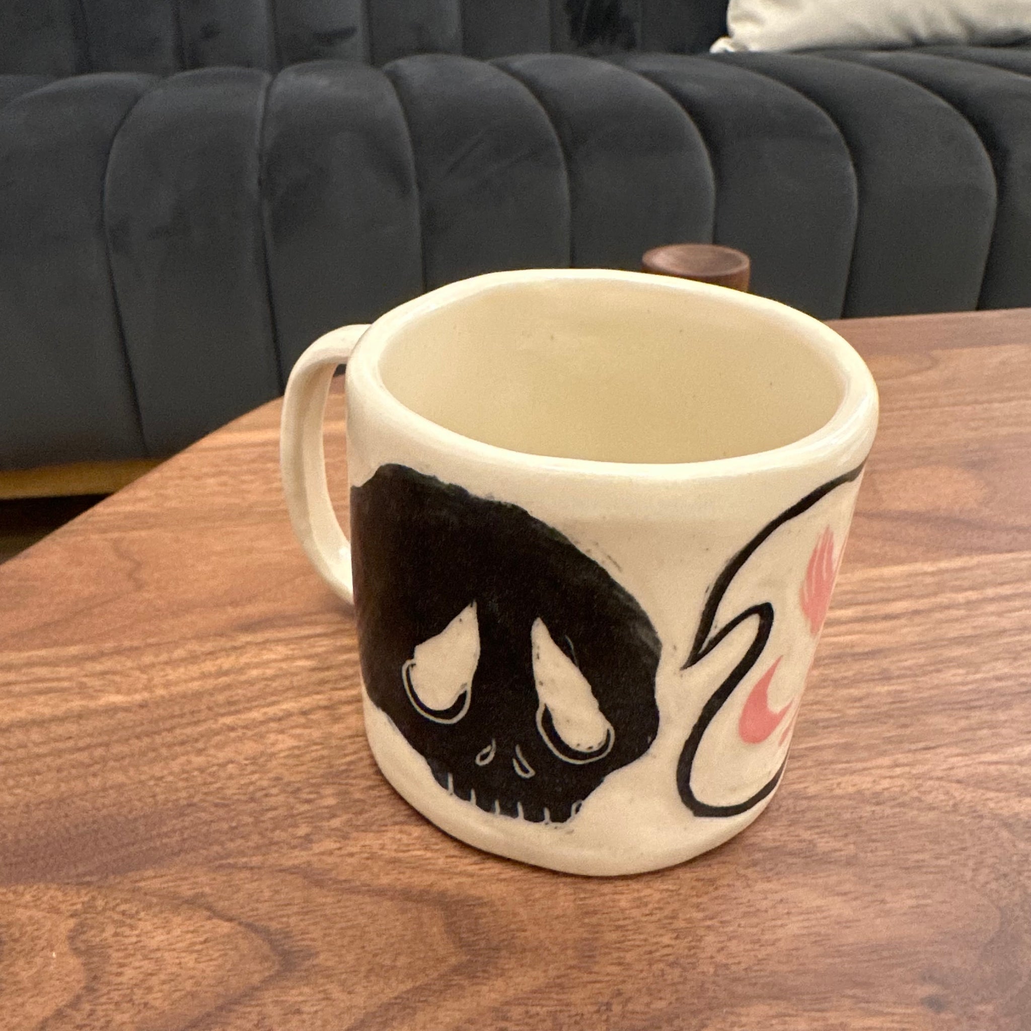 Skull Gossip Mug | Bad Mood