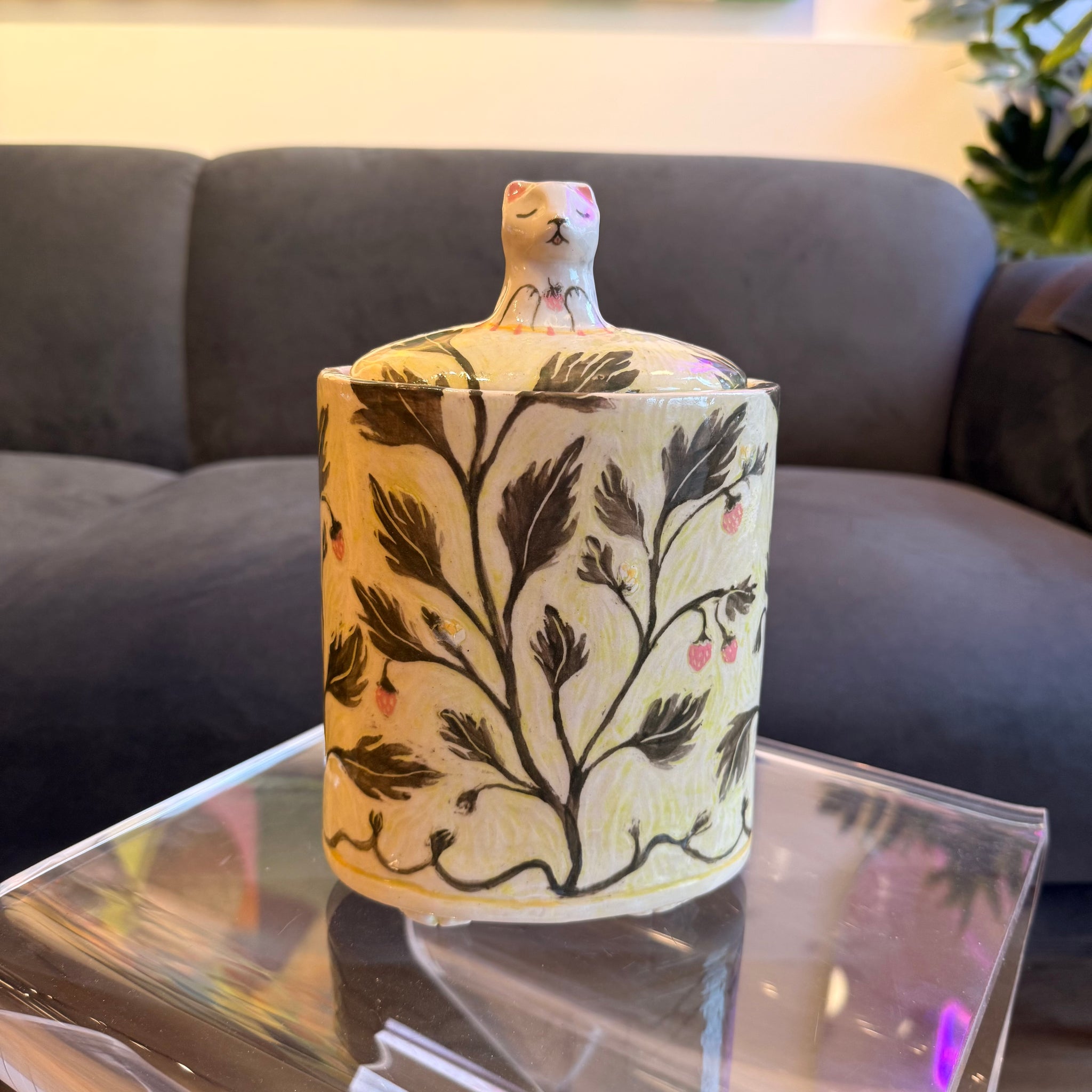 Cat Tea Canister | Bad Mood Design