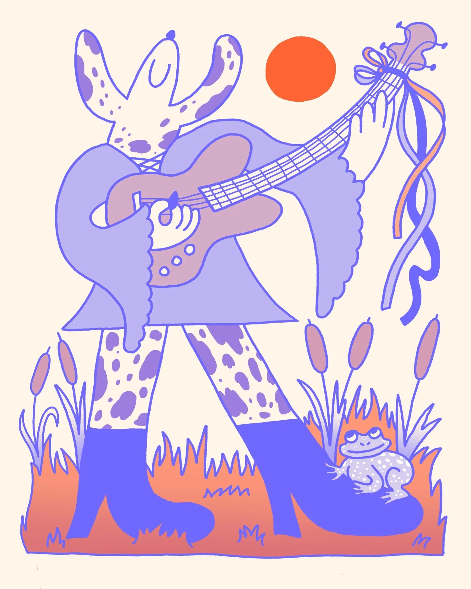 Swamp Tune Print | Amery Sandford