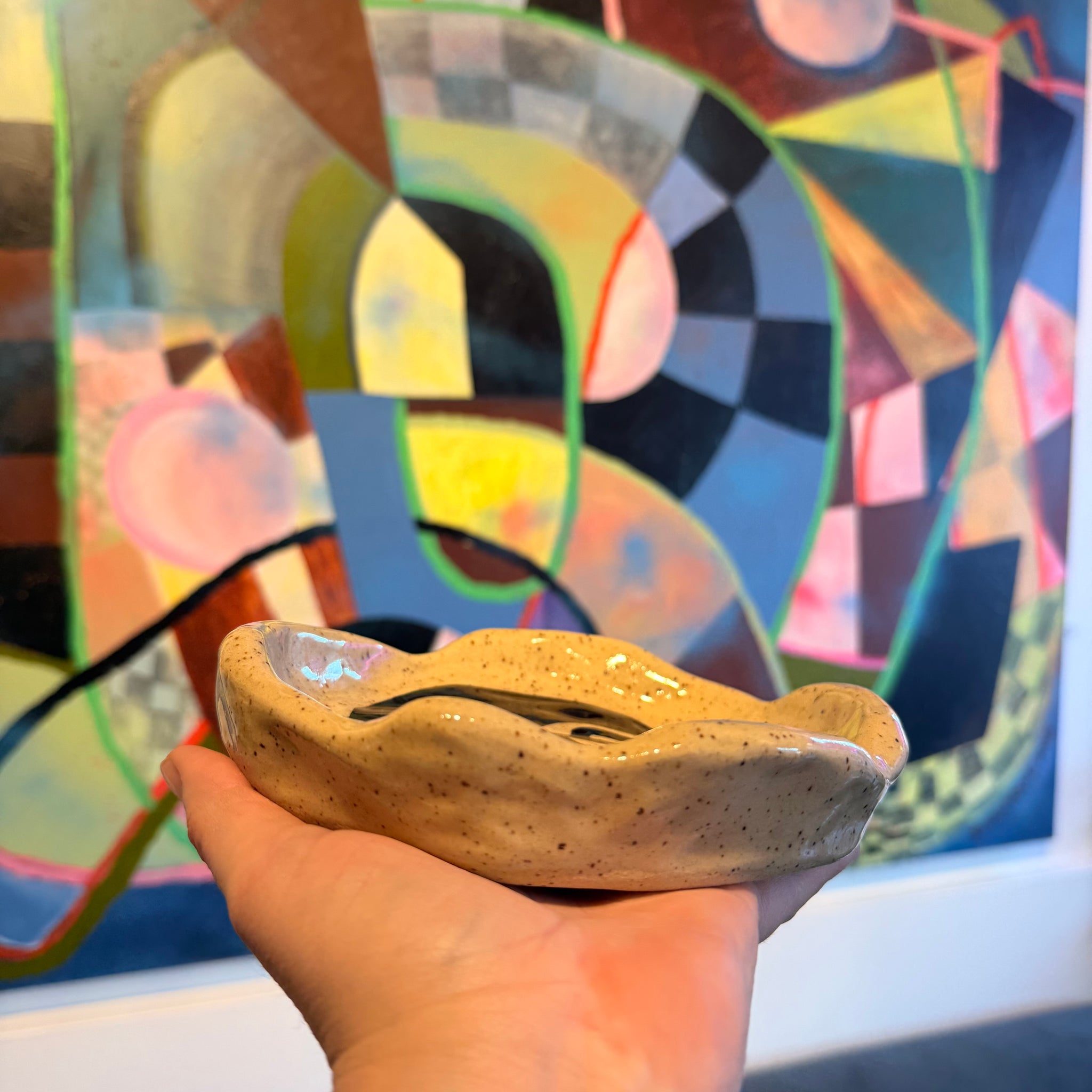 Medium 8-Ball Blob Bowl | Lucky Lucky