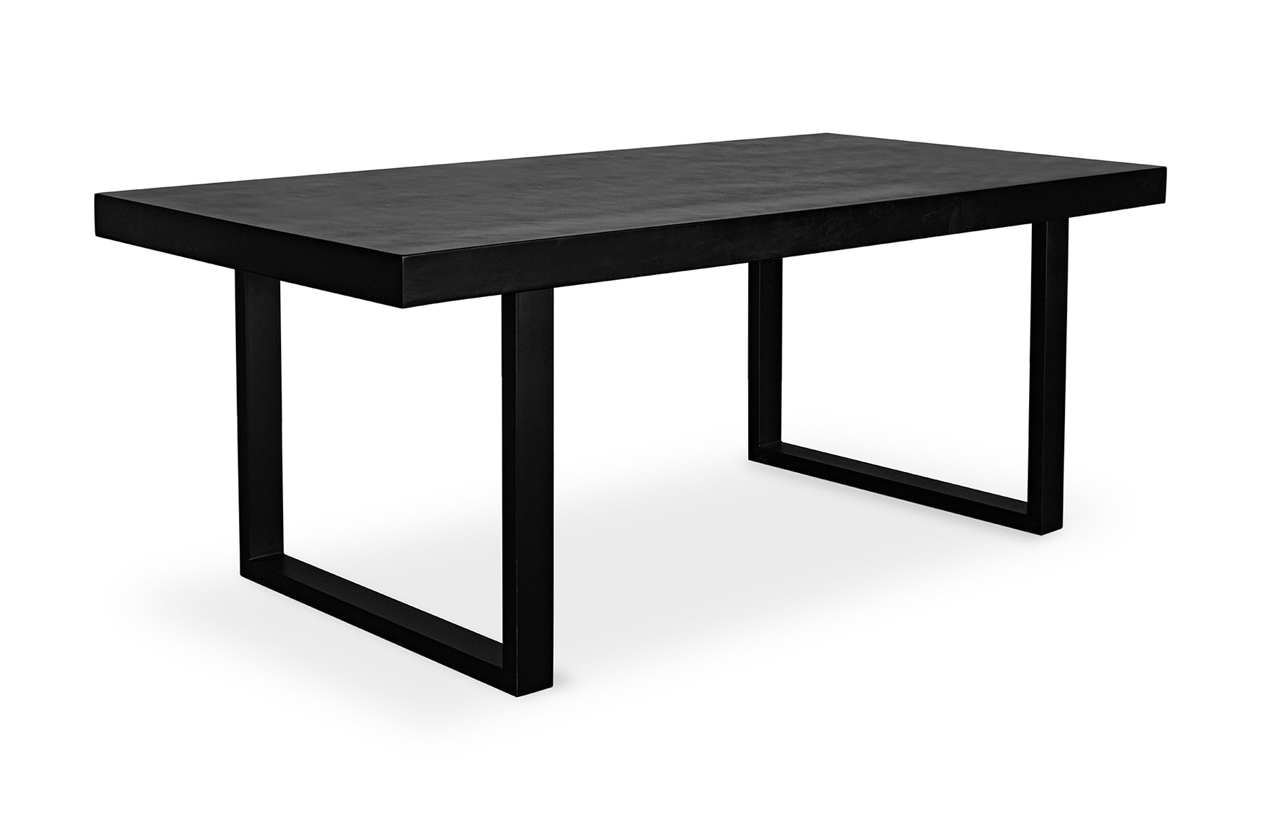 Jedrik Black Outdoor Dining Table- Large