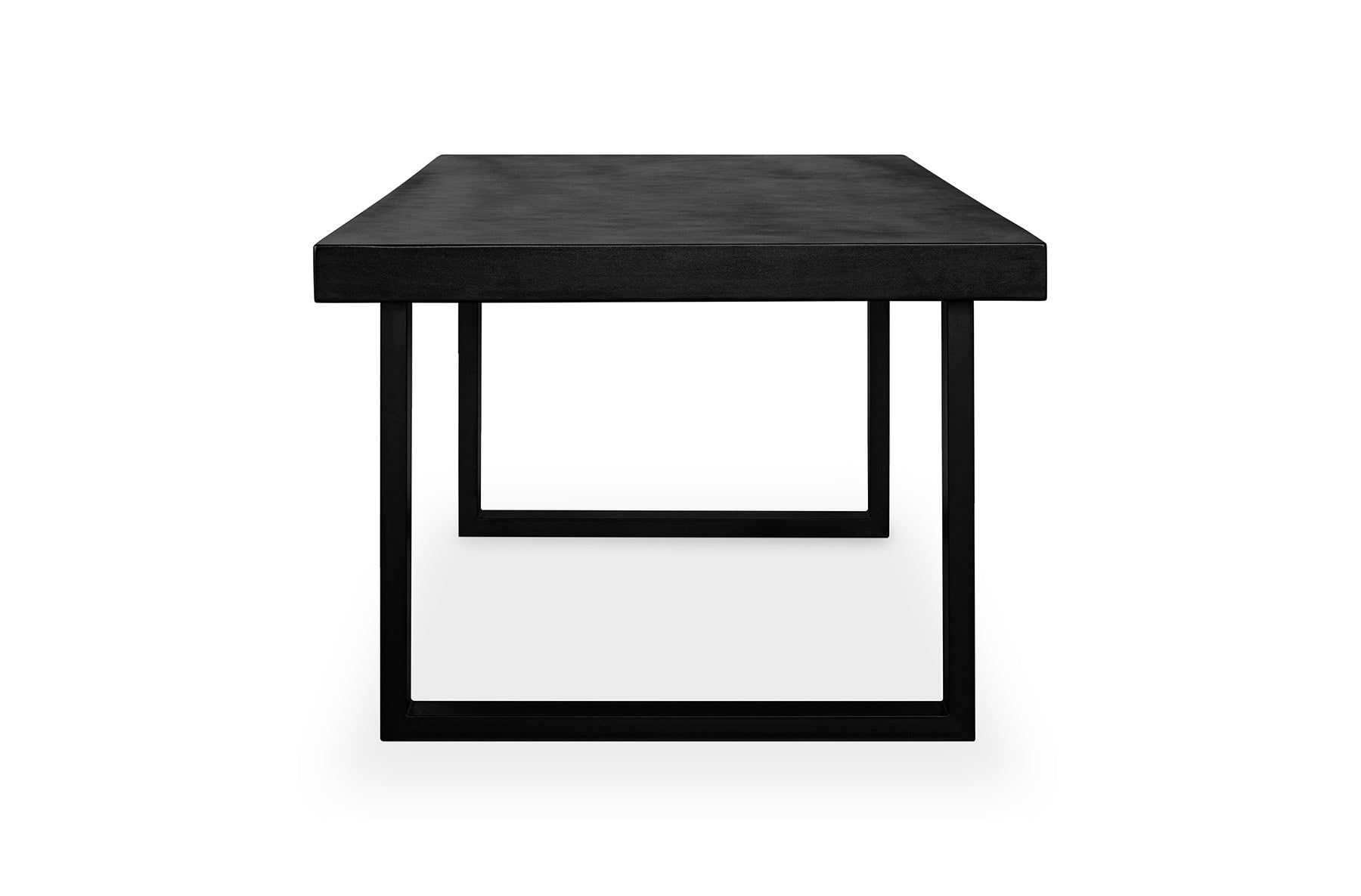 Jedrik Black Outdoor Dining Table- Large
