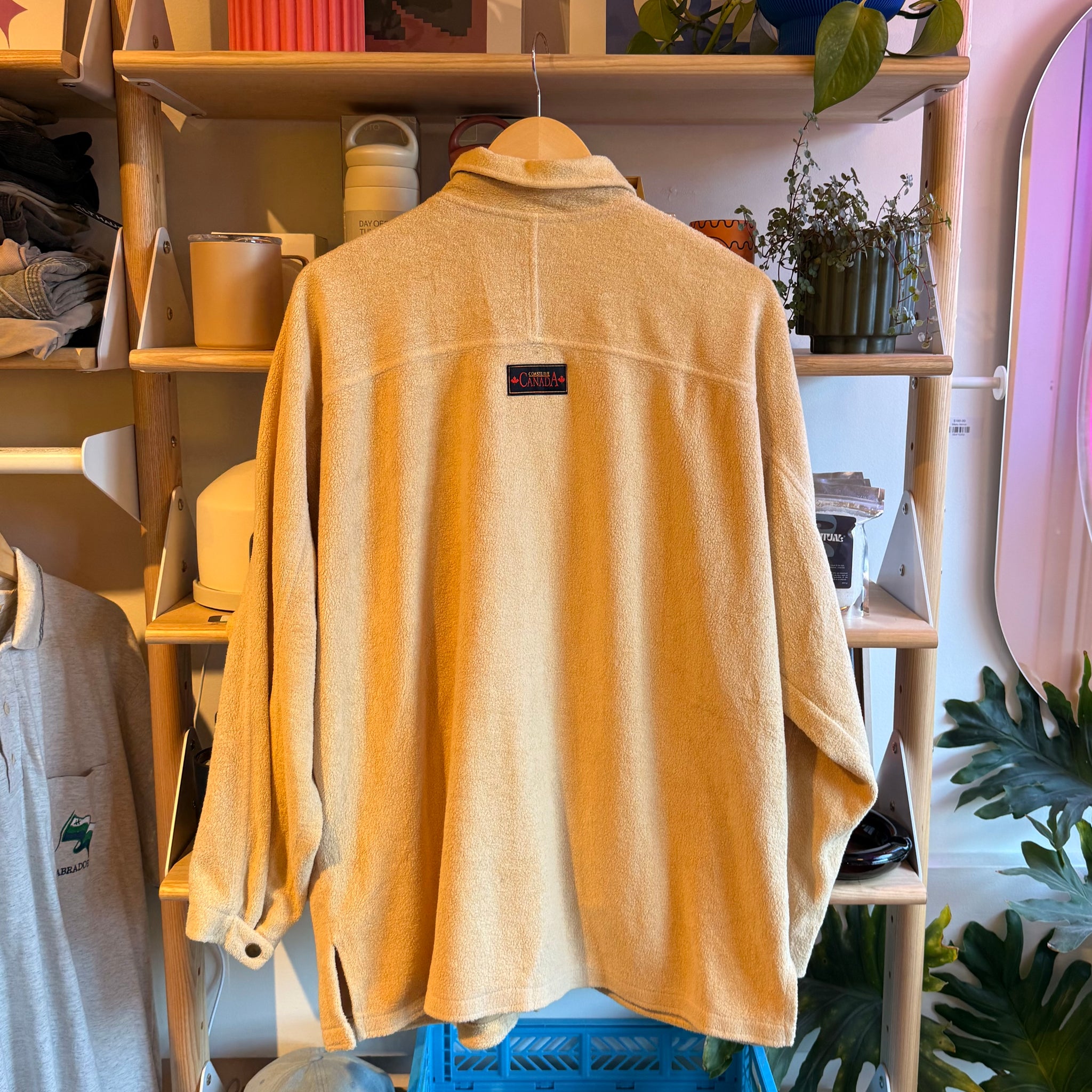 Butter Yellow Raven Button Up | 2XL