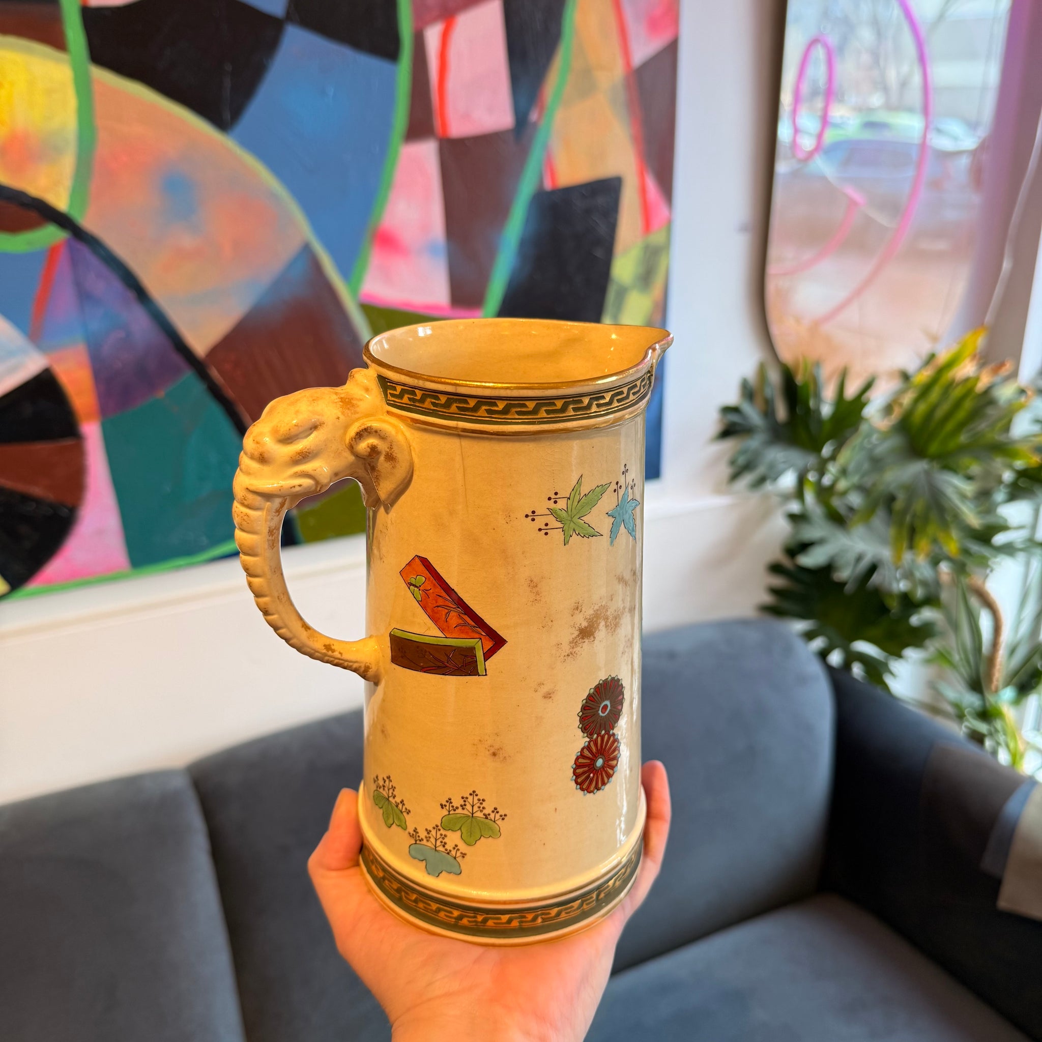 Royal Worcester Pitcher C.1875