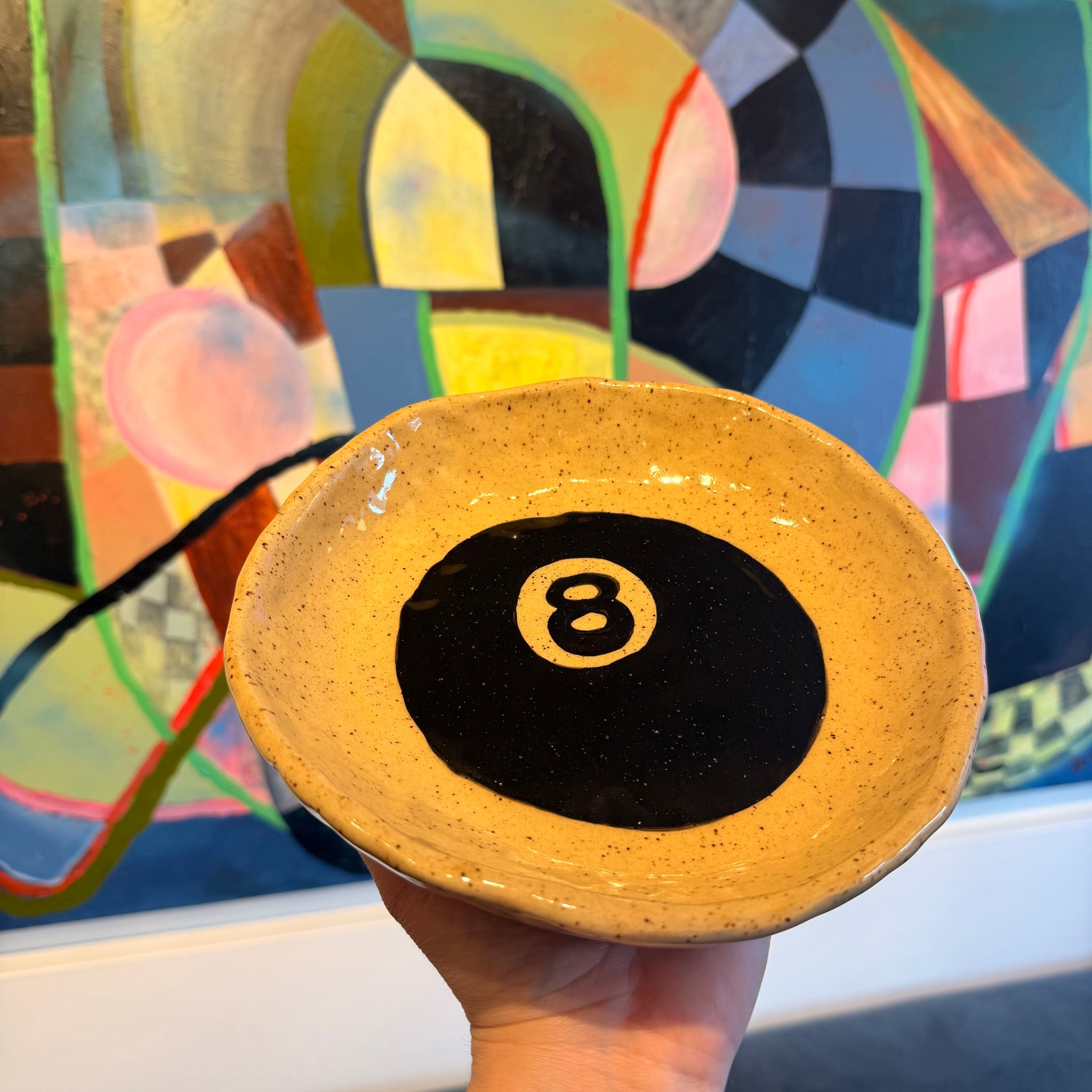 Large 8-Ball Bowl | Lucky Lucky