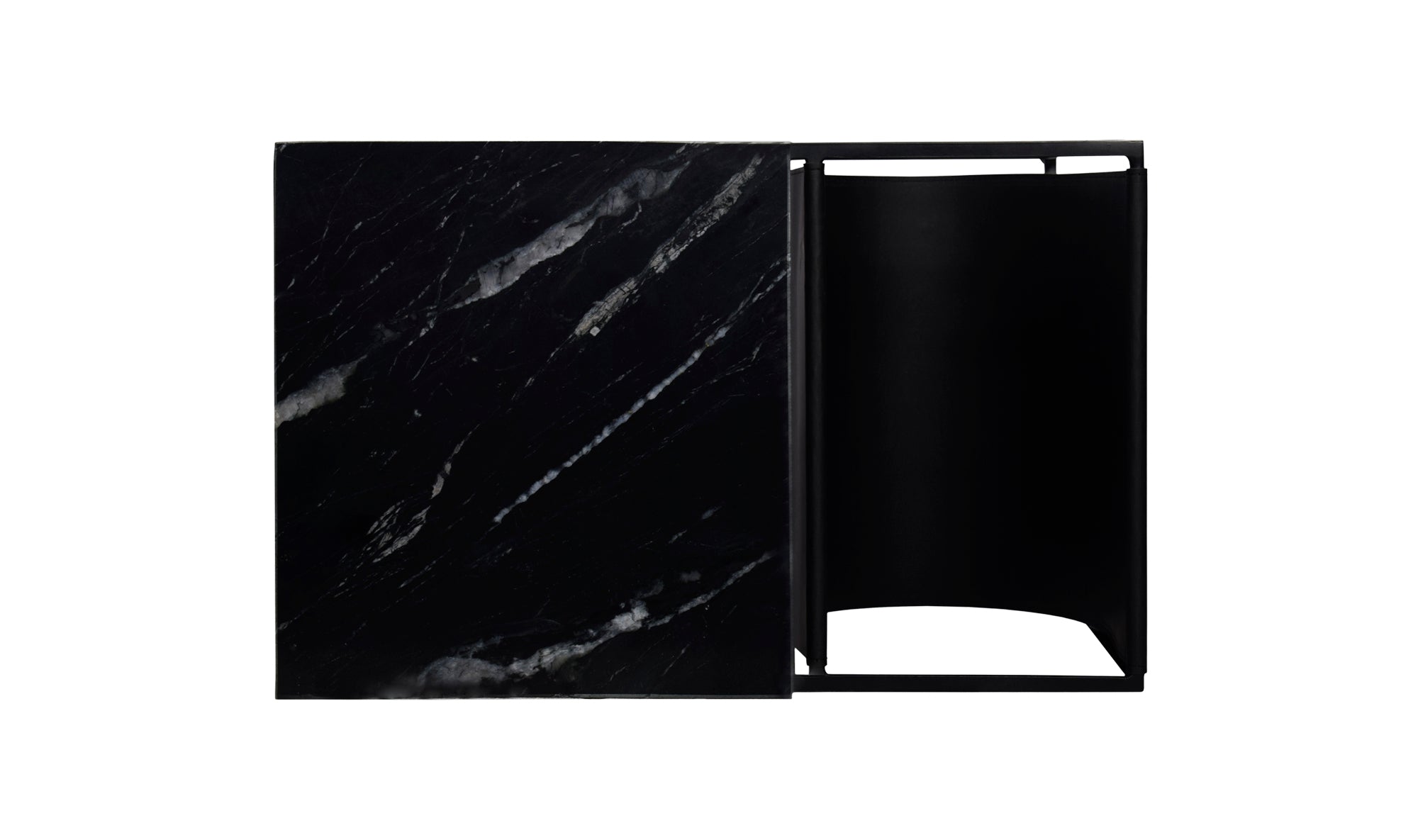 Cave Magazine Rack- Black