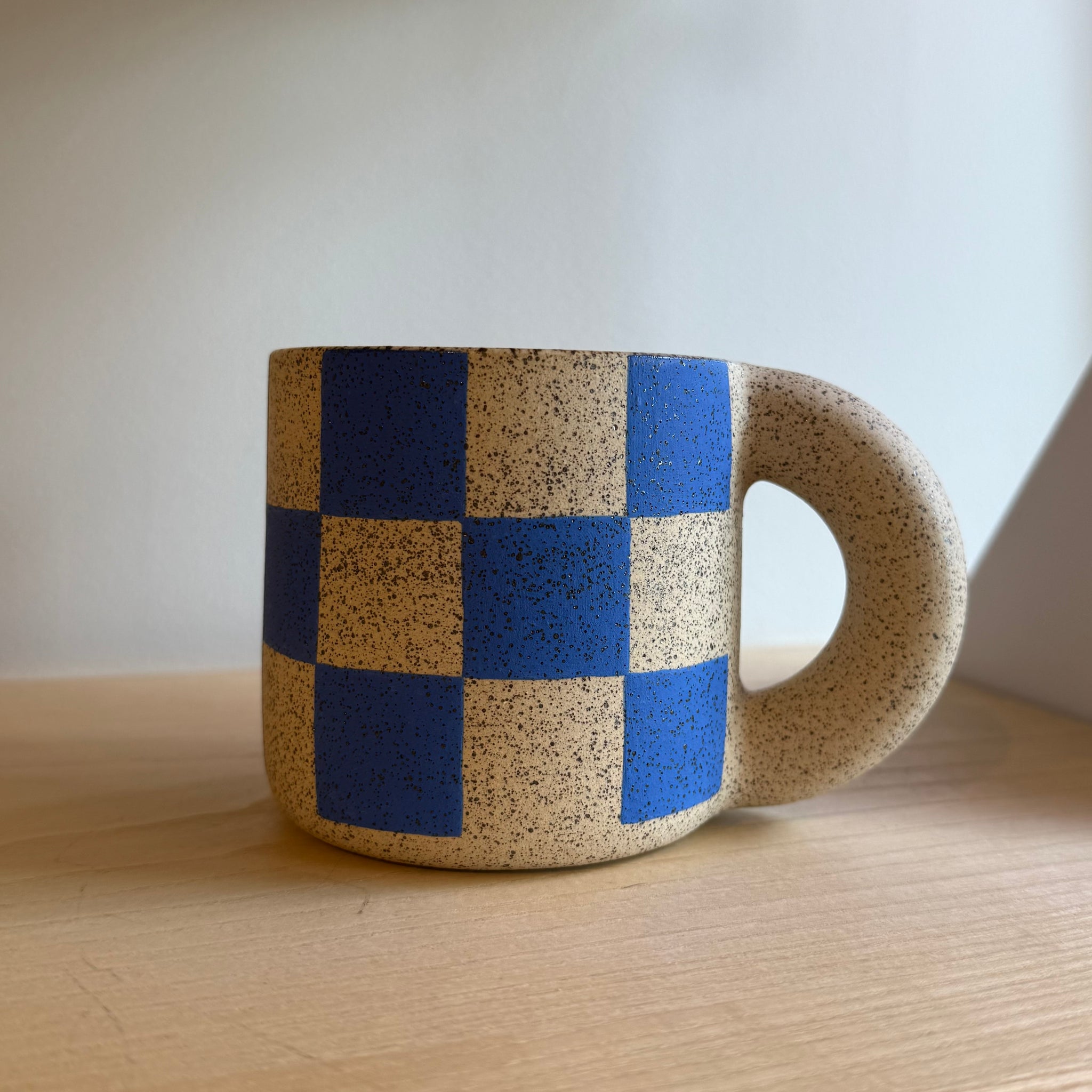 Checker Chubby Mug | Jae Polgar