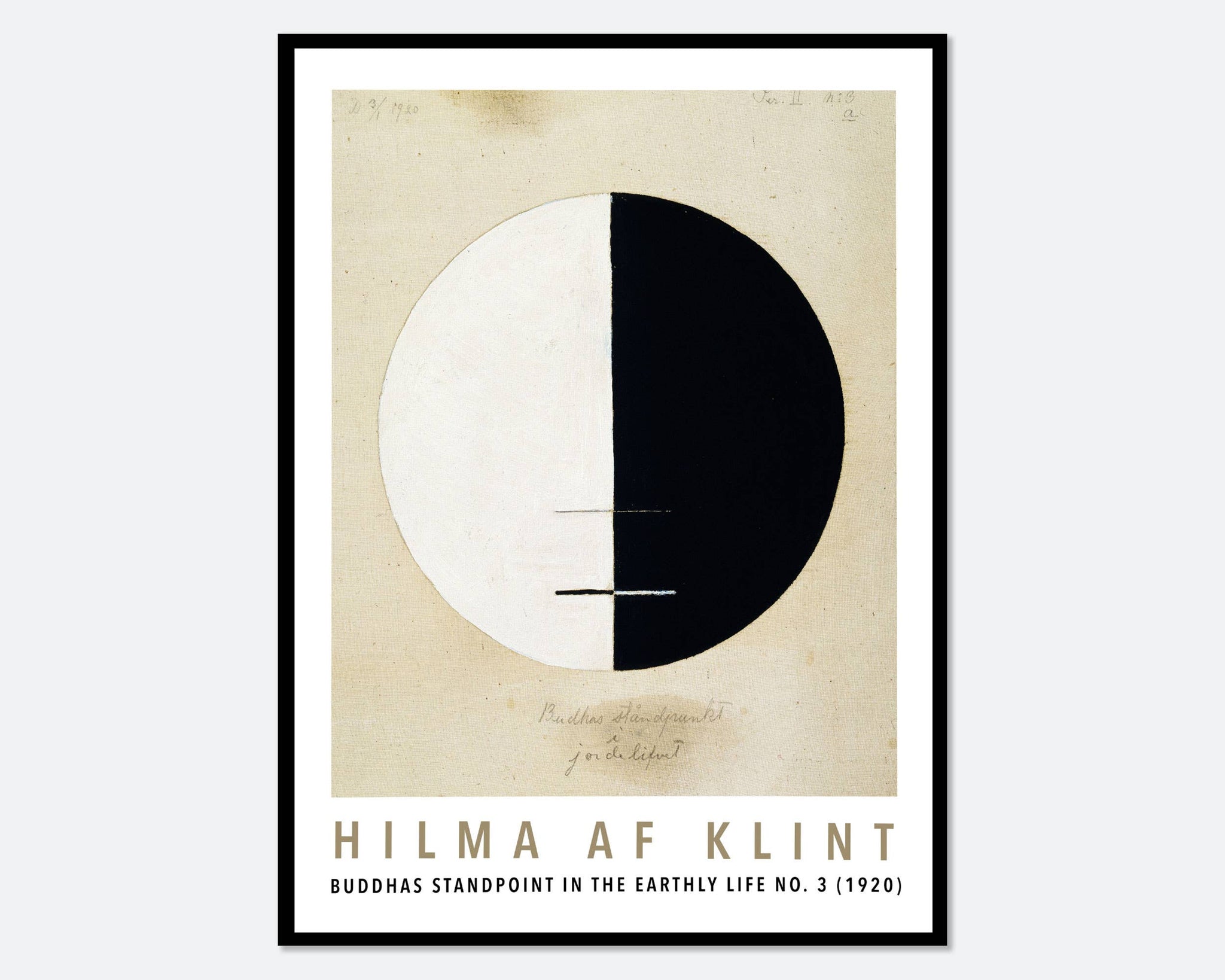 Buddhas Standpoint in the Earthly Life | Hilma AF Klint