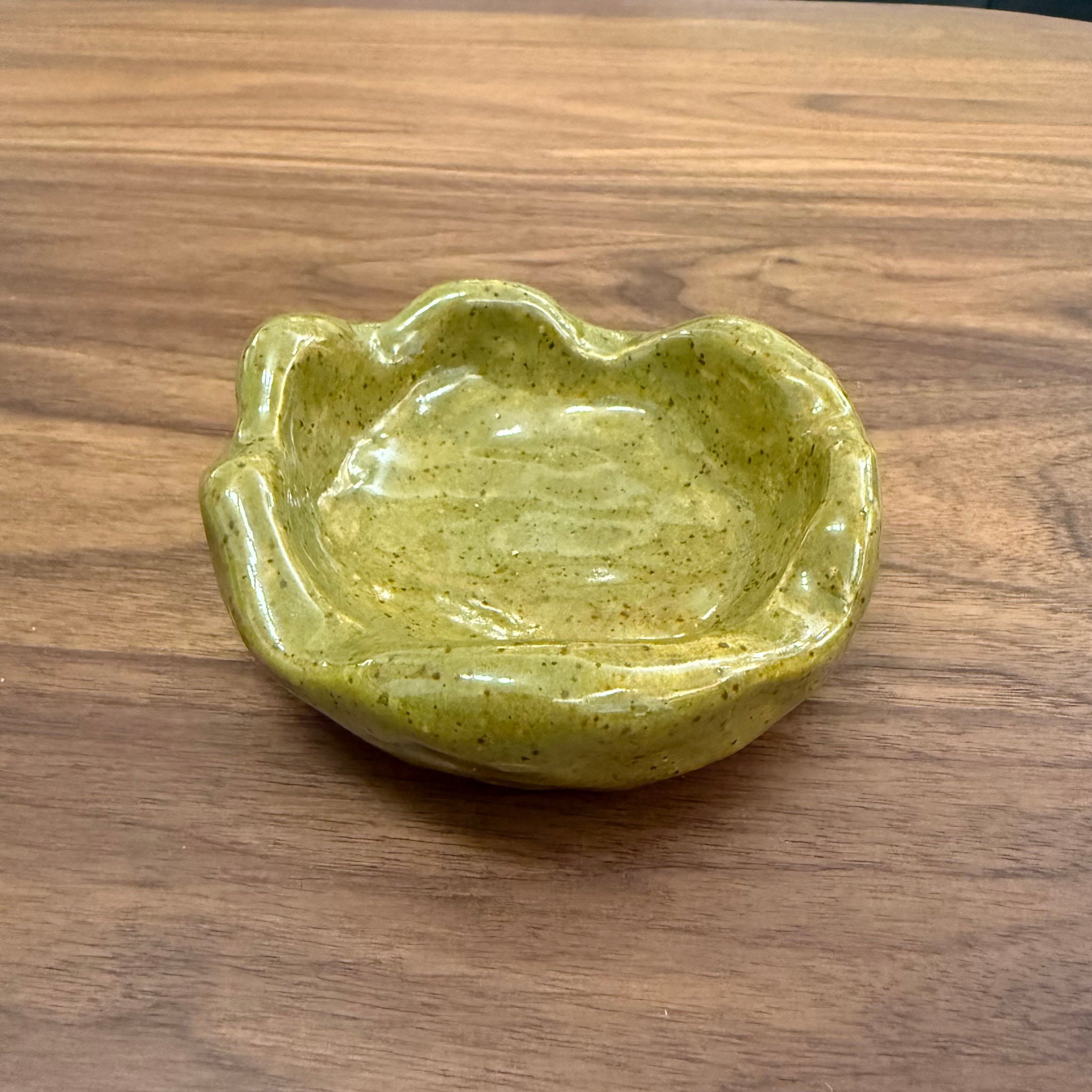 Green Blob Dish - Large | Lucky Lucky
