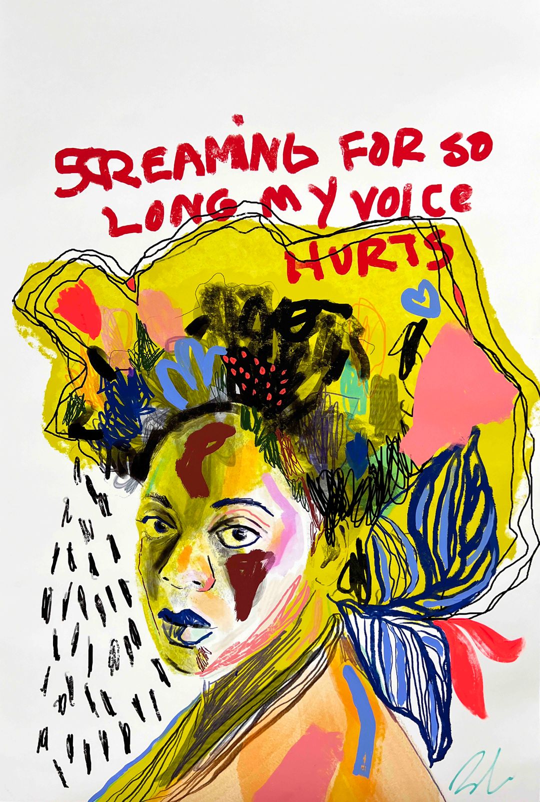 "Screaming for So Long My Voice Hurts" | Brandi Hofer