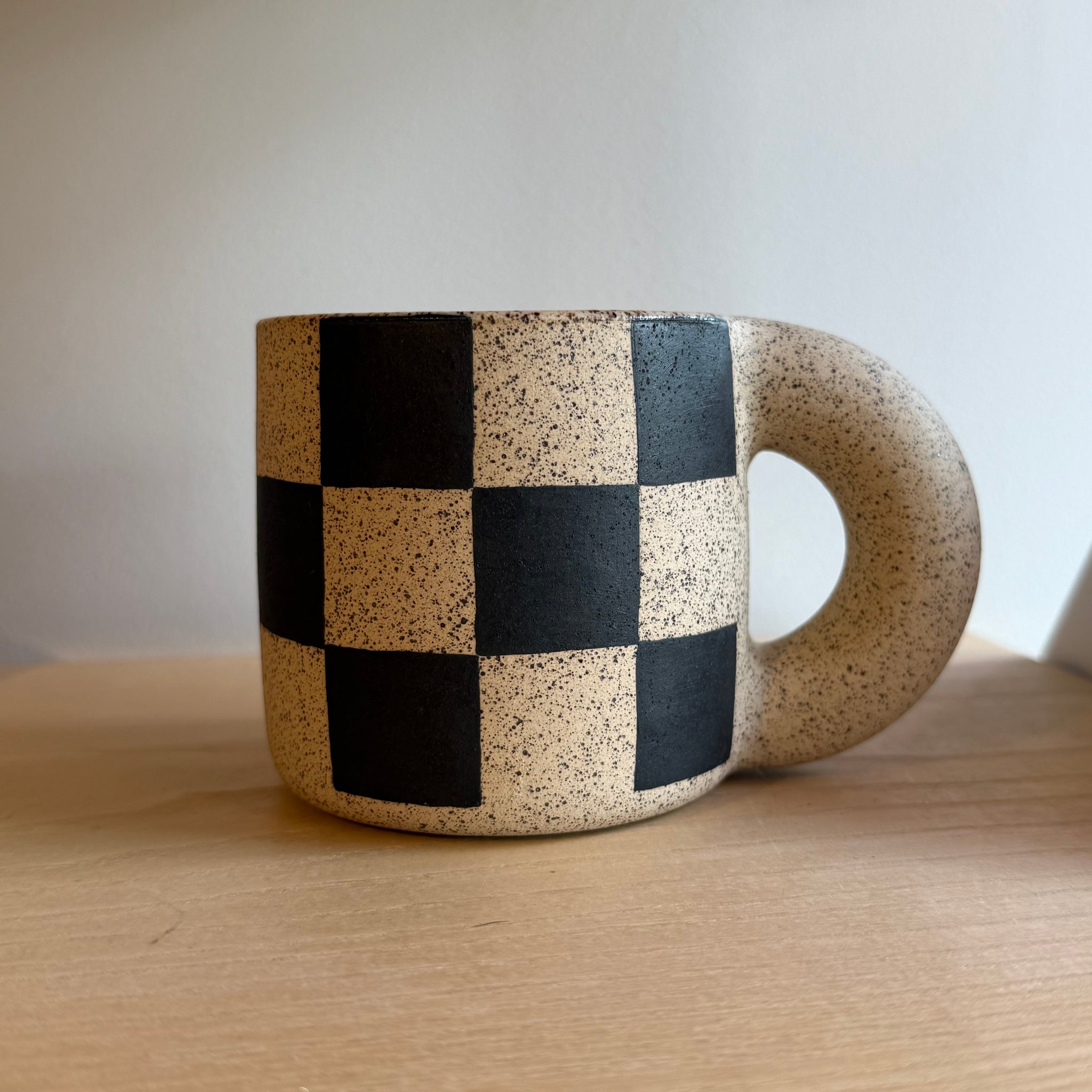 Checker Chubby Mug | Jae Polgar