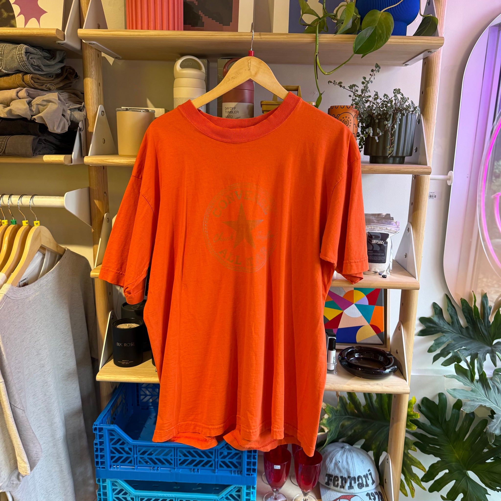 Orange Converse Tee | L