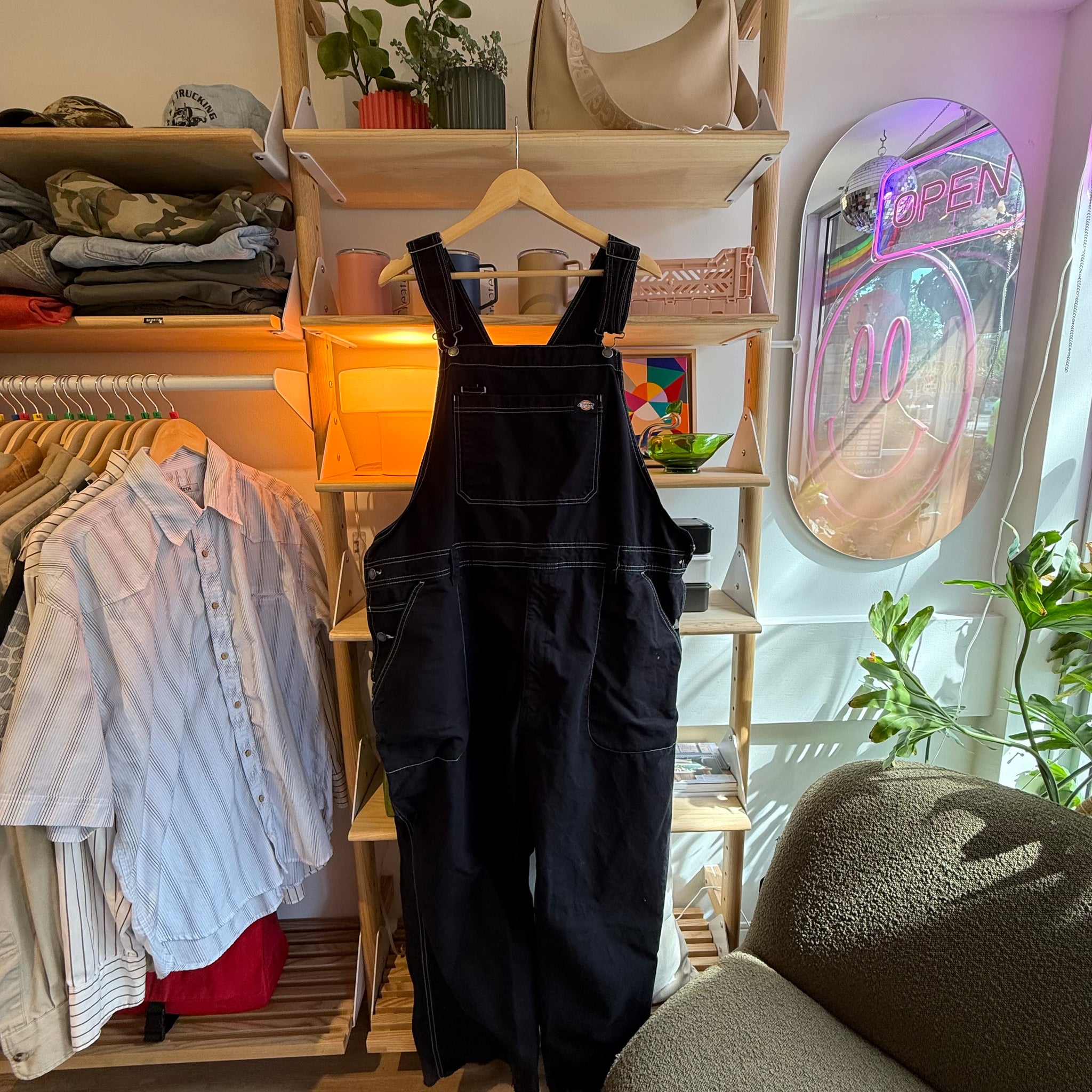 Dickie's Black Overalls | XL