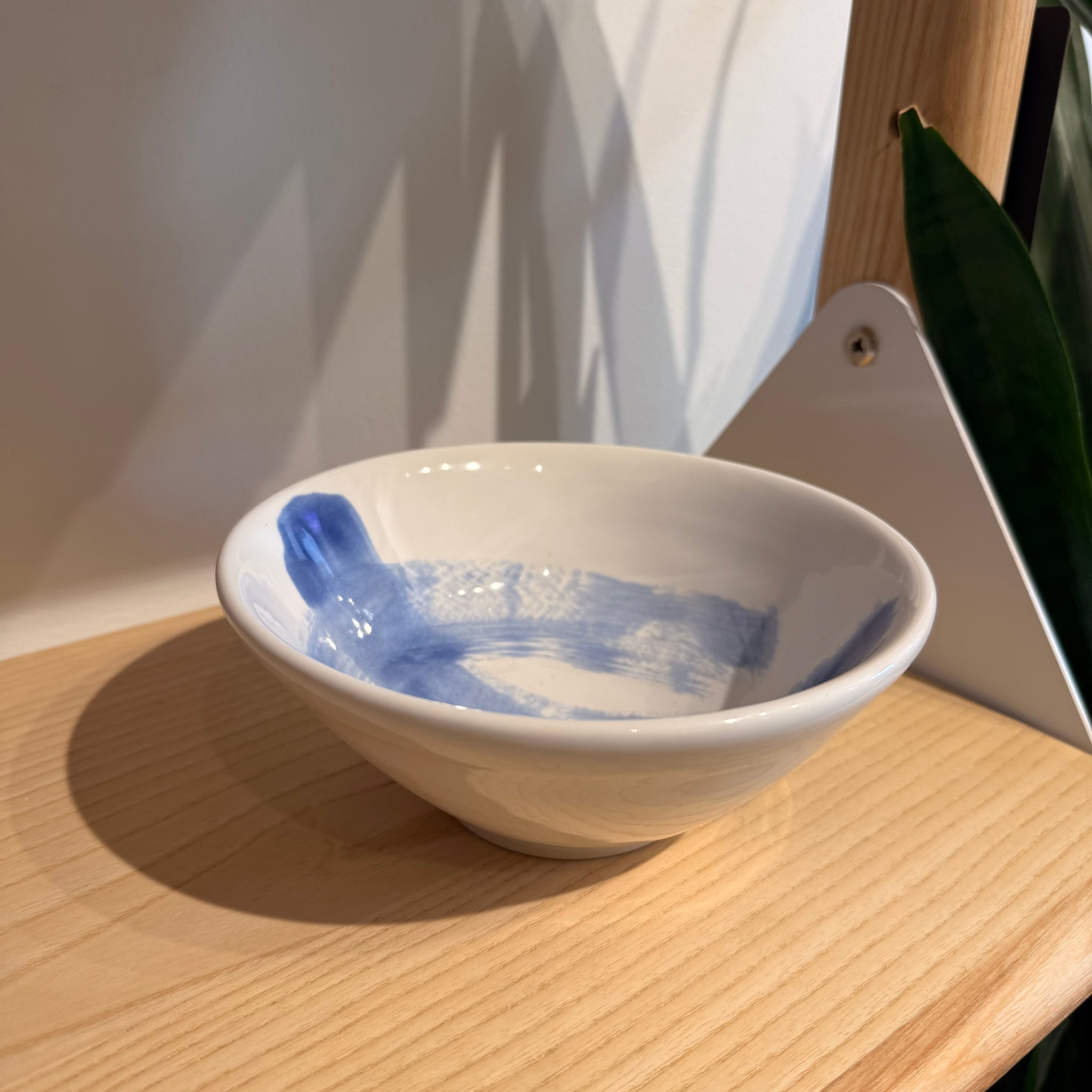 Abstract Cobalt Bowl