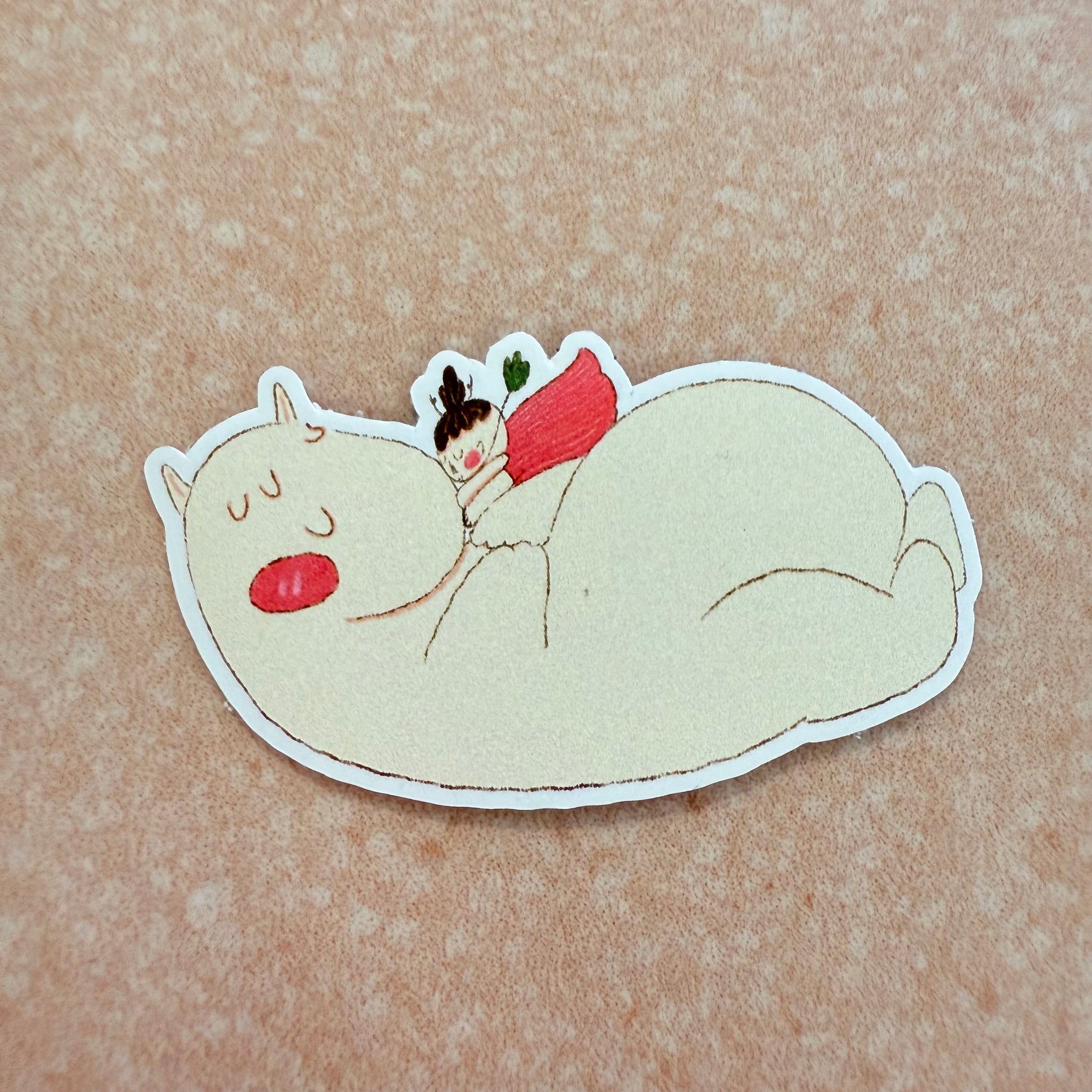 Cozy Cuddle Time Sticker