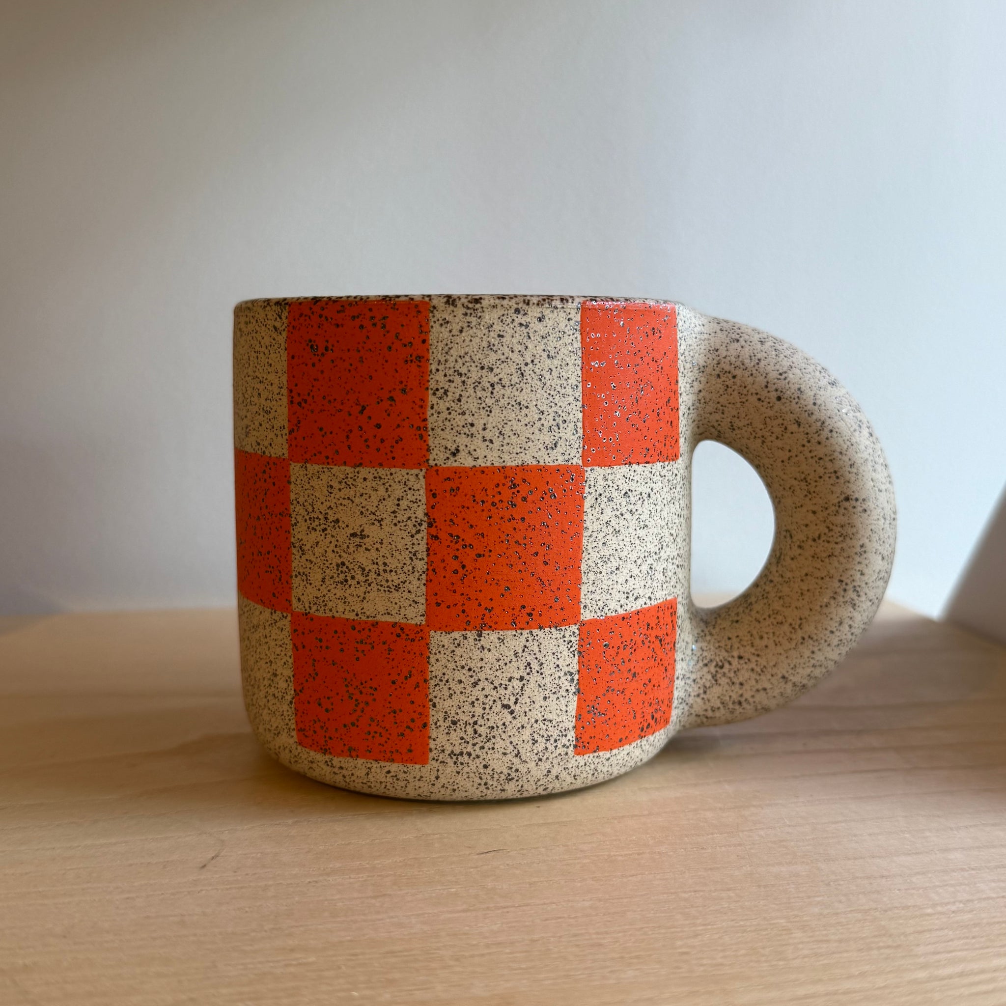 Checker Chubby Mug | Jae Polgar
