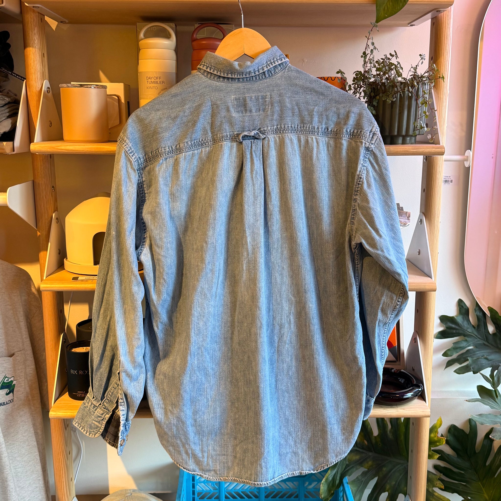 Mondetta Denim Button Up | S