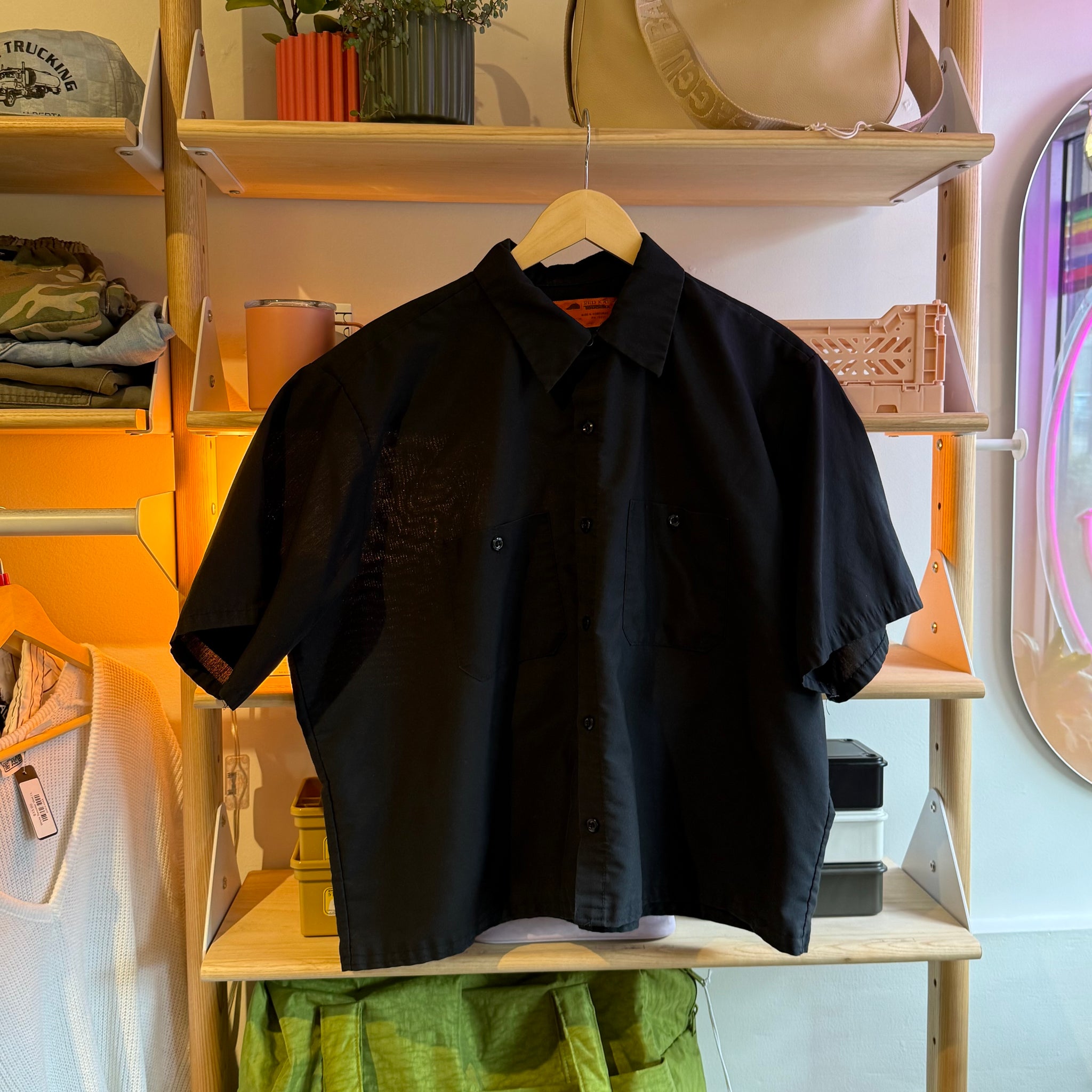 Black Button Up | XL