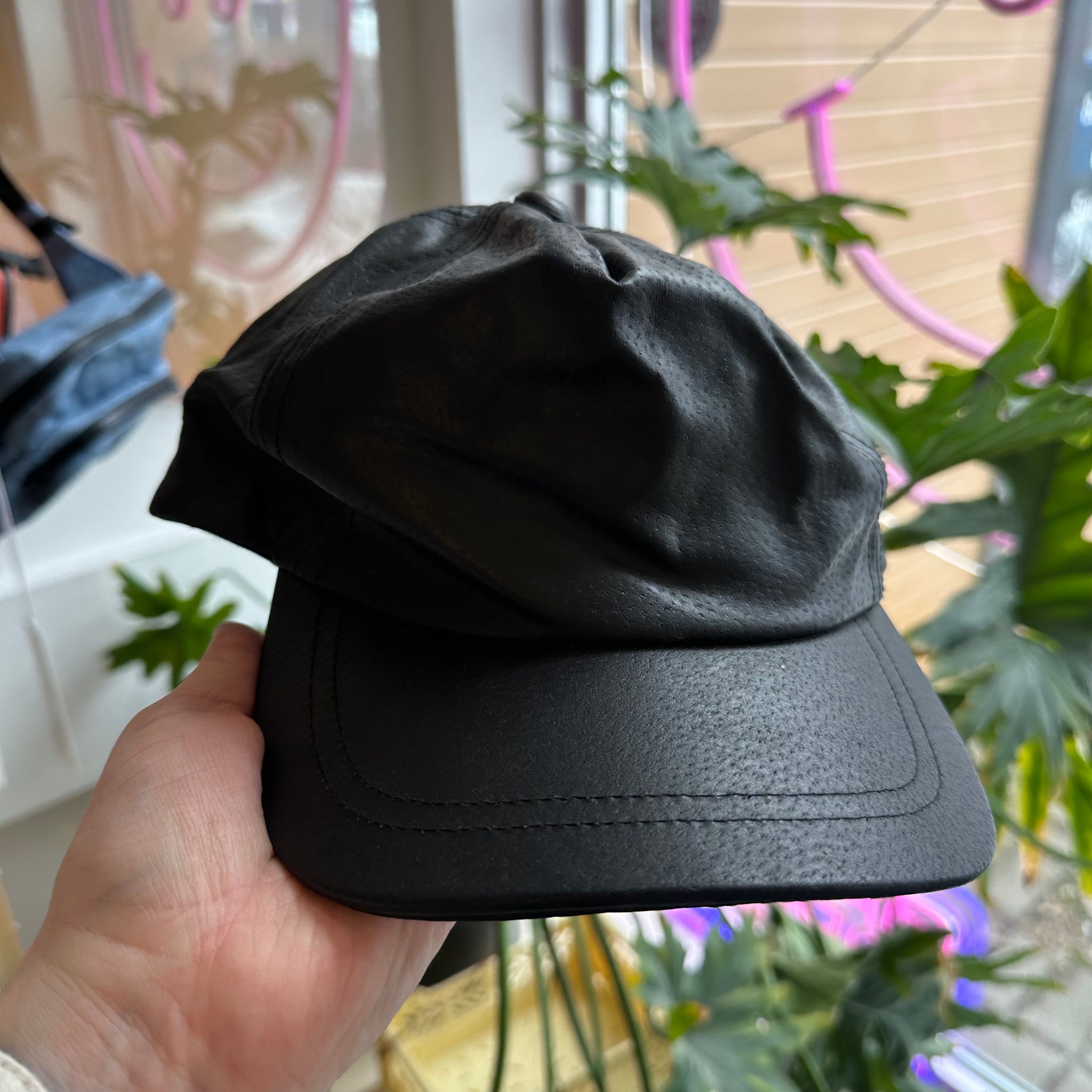 Leather Hat