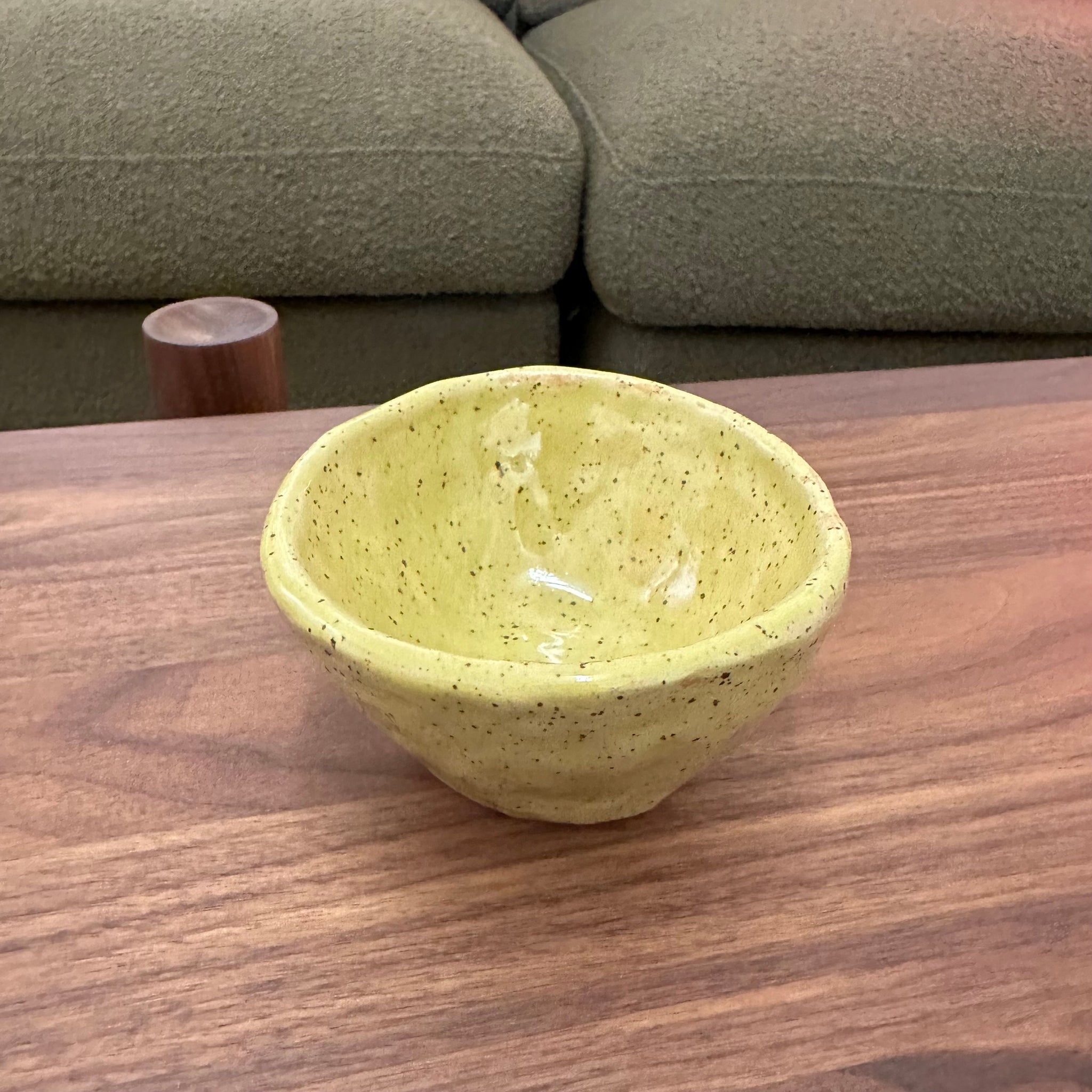 Green Speckle Bowl | Lucky Lucky