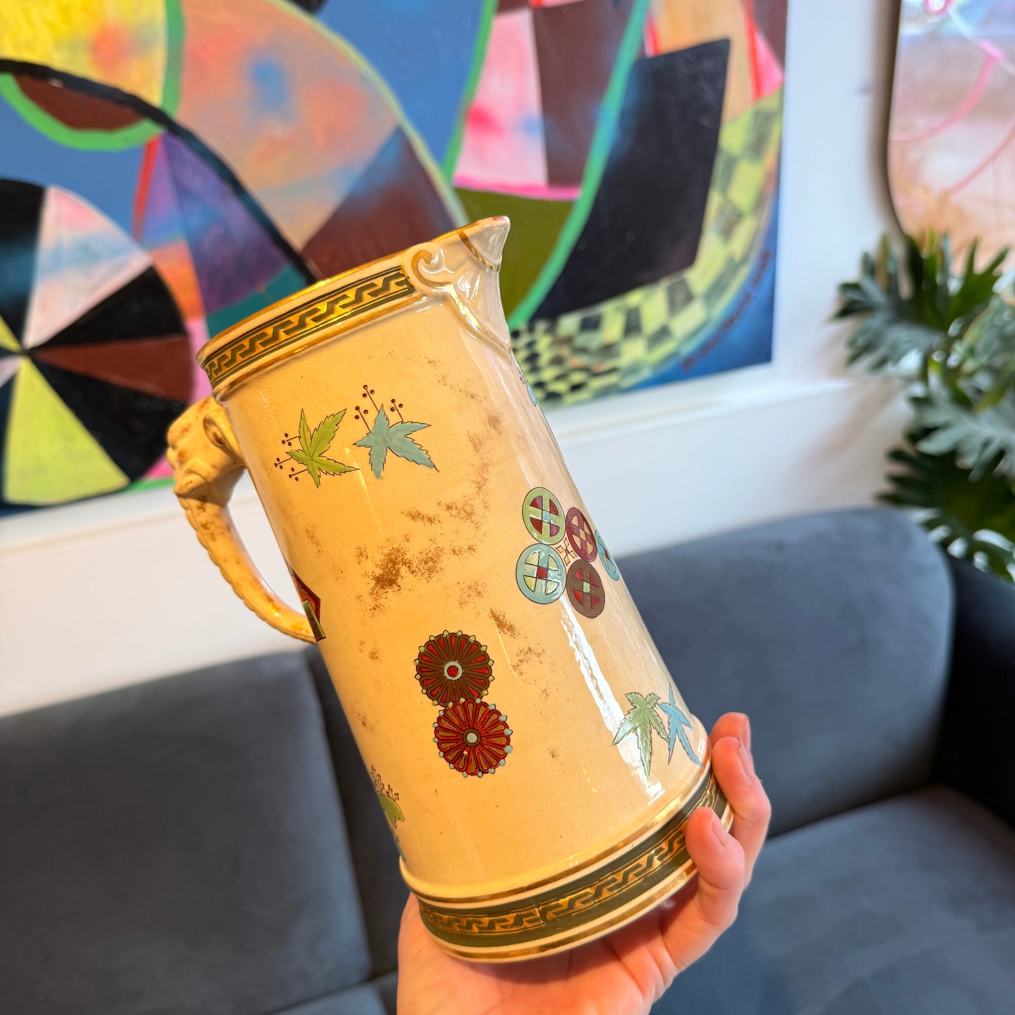 Royal Worcester Pitcher C.1875