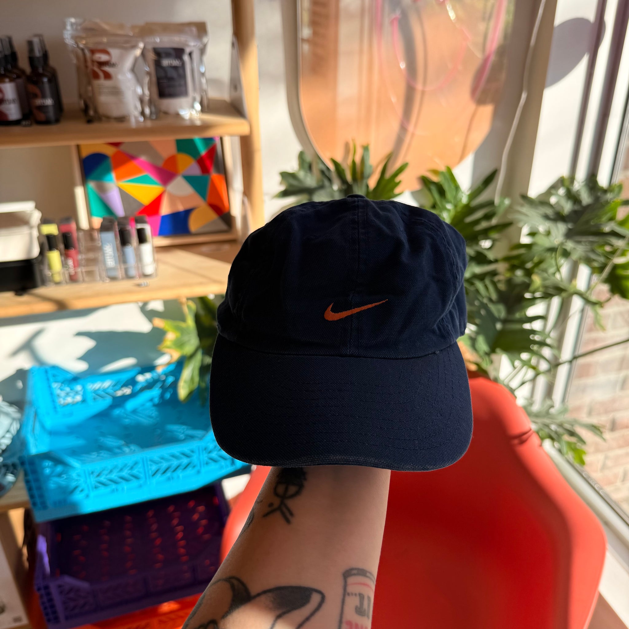 Blue Nike Hat