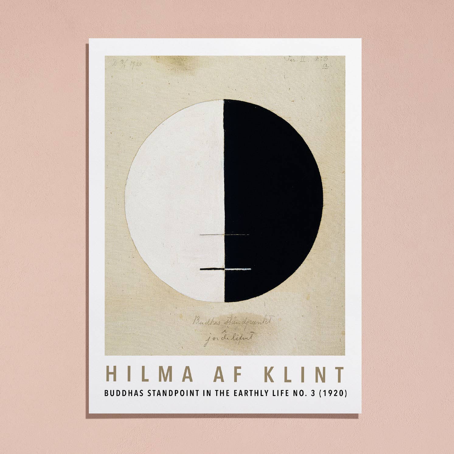 Buddhas Standpoint in the Earthly Life | Hilma AF Klint