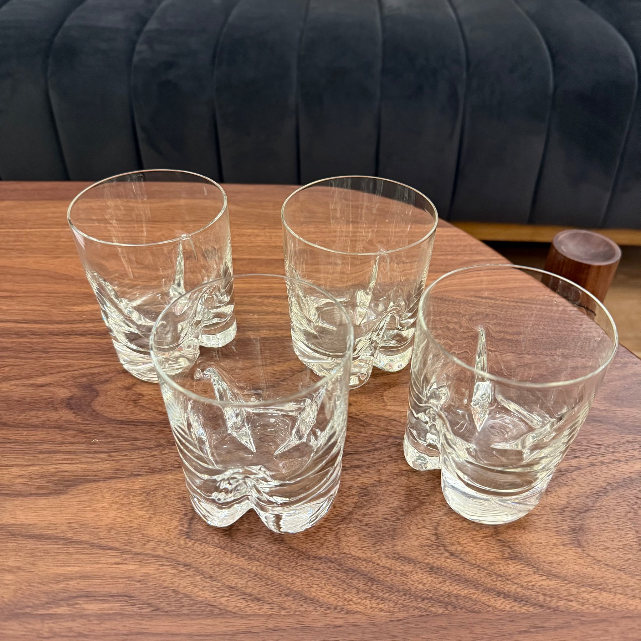 Heavy Bottom Krosno Rocks Glasses | Set of 4
