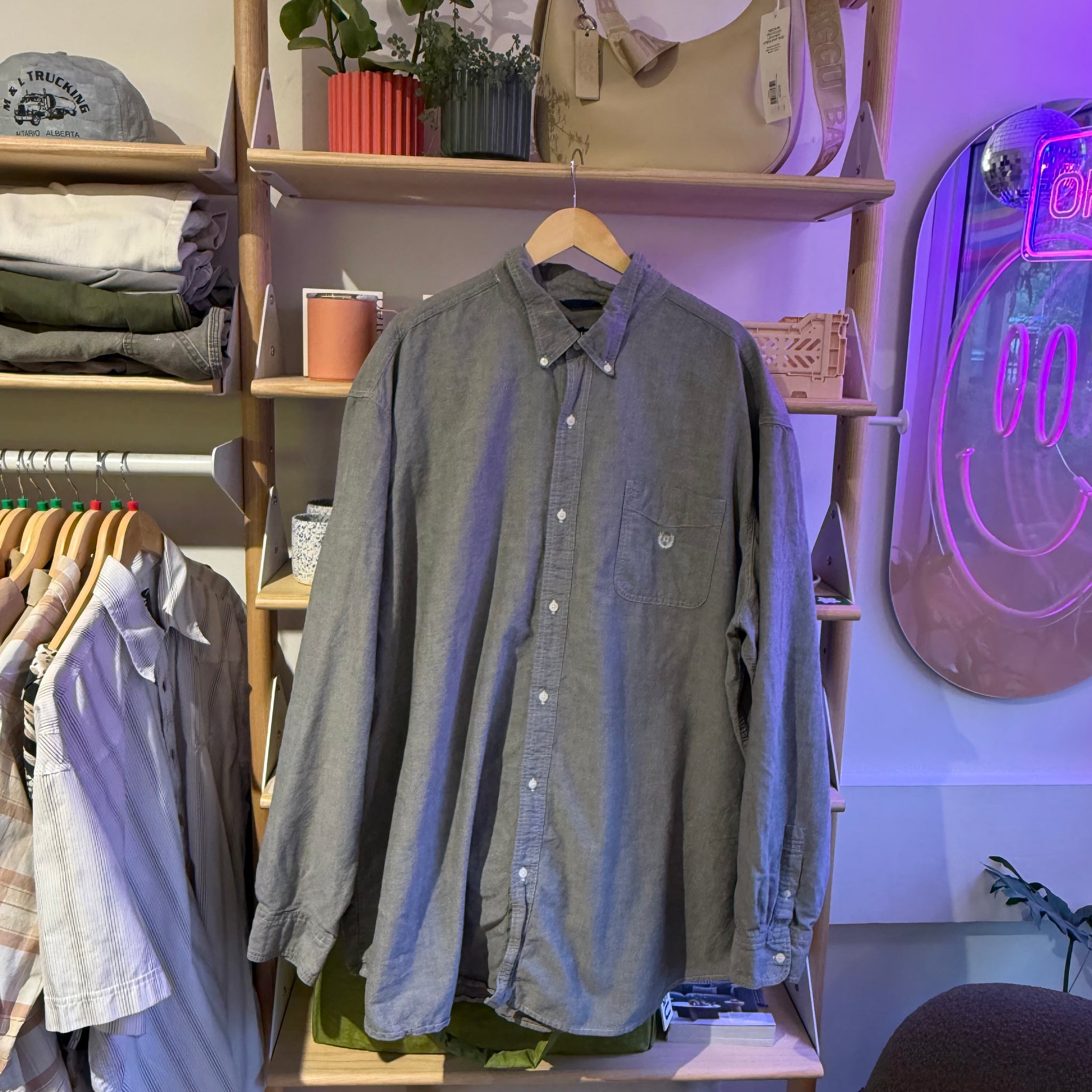 Chaps Button Up | 4XL