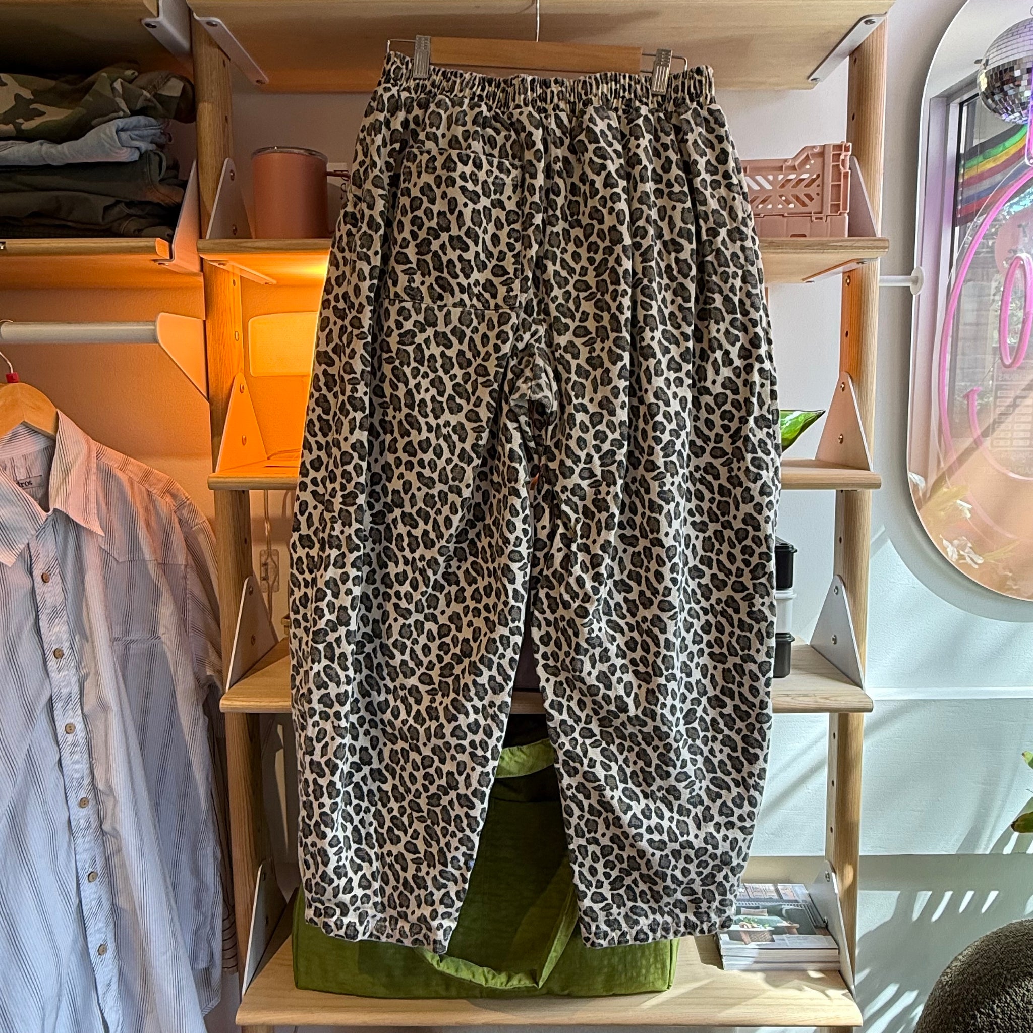 Cheetah Barrel Pants | XL