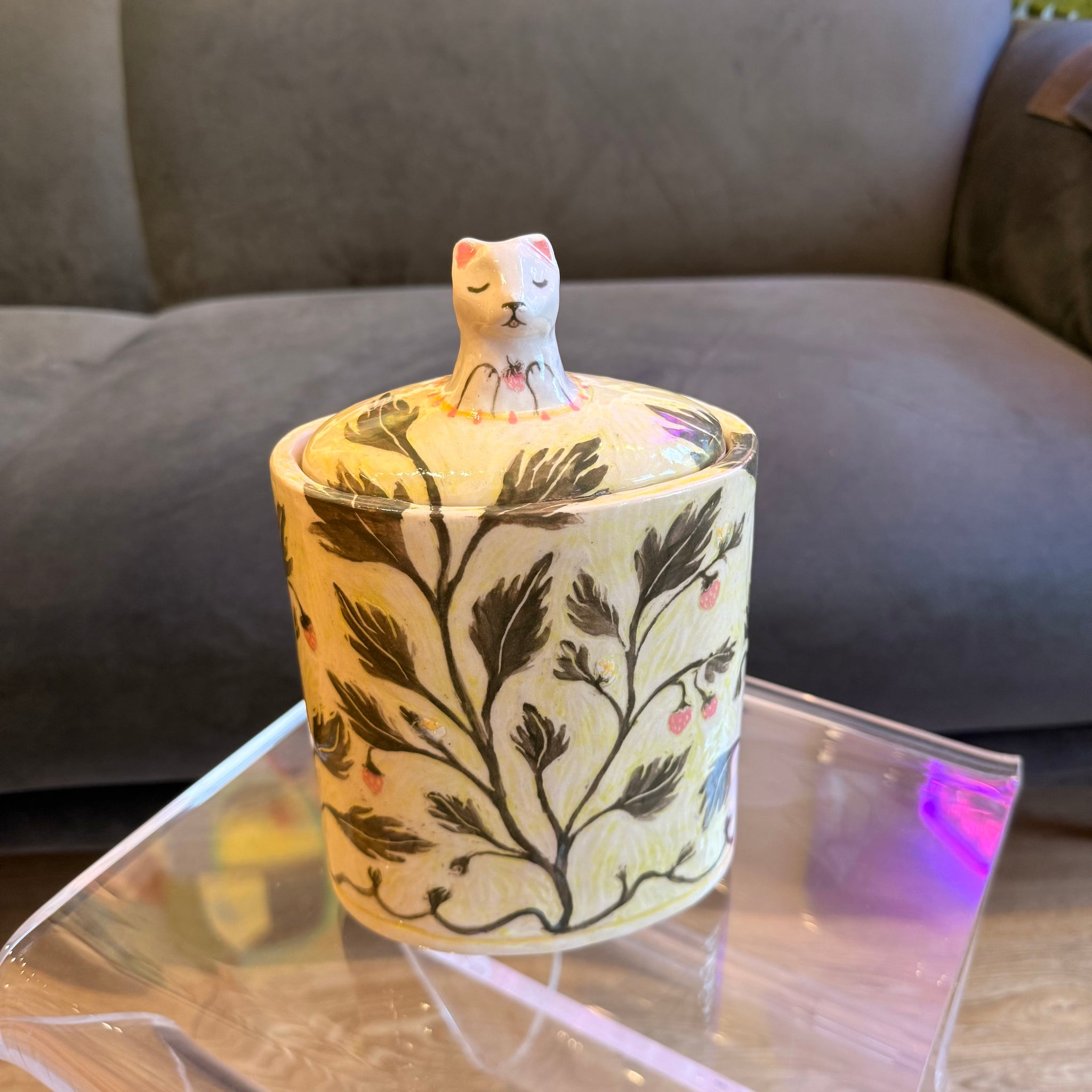 Cat Tea Canister | Bad Mood Design