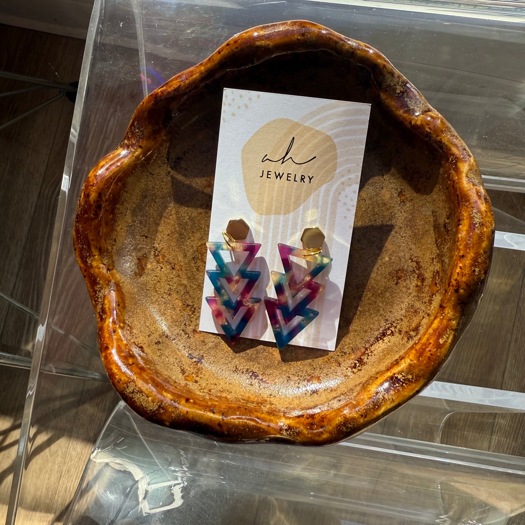 Mountains Earrings | AH Designs