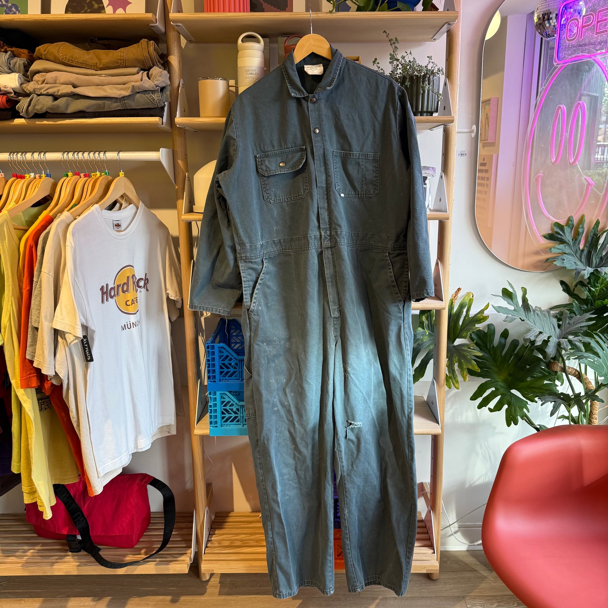 Green Coveralls | L