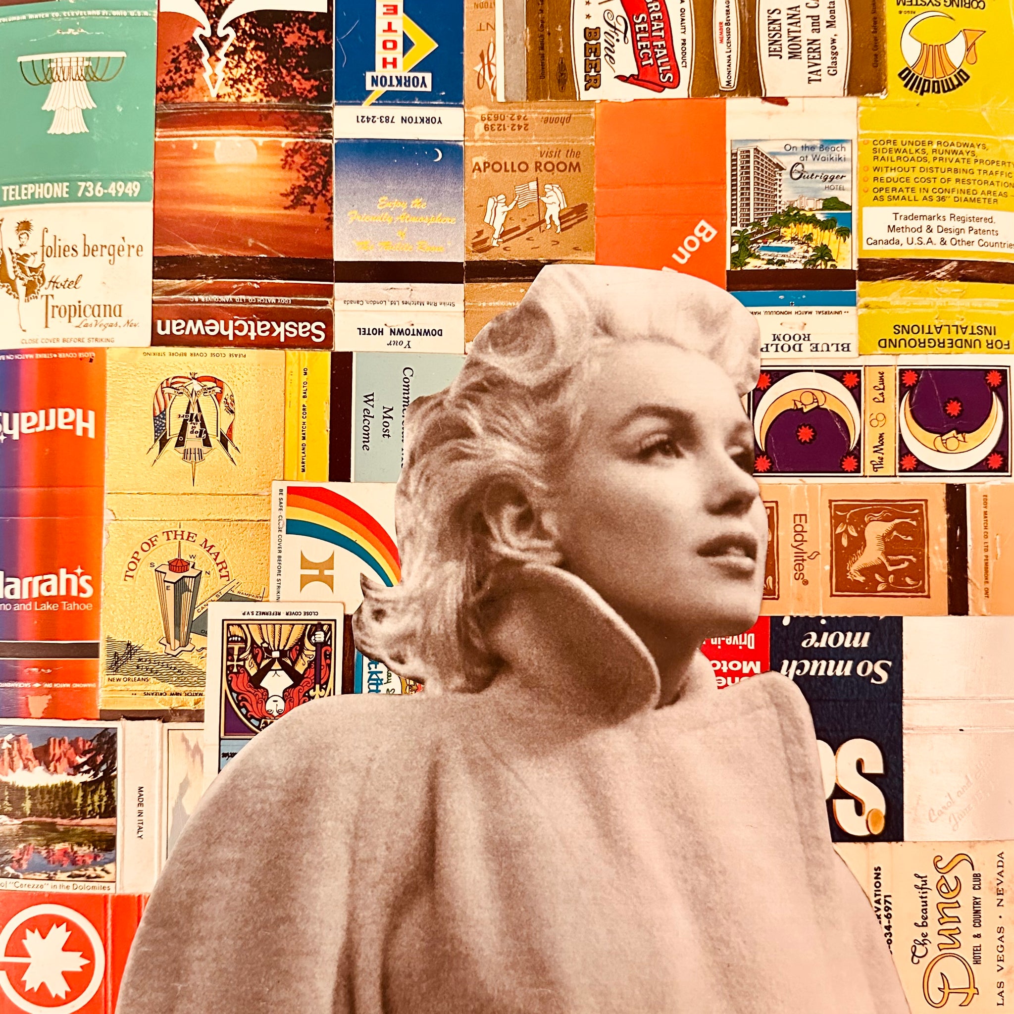 Marilyn on Matches Print | Miranda Van Young