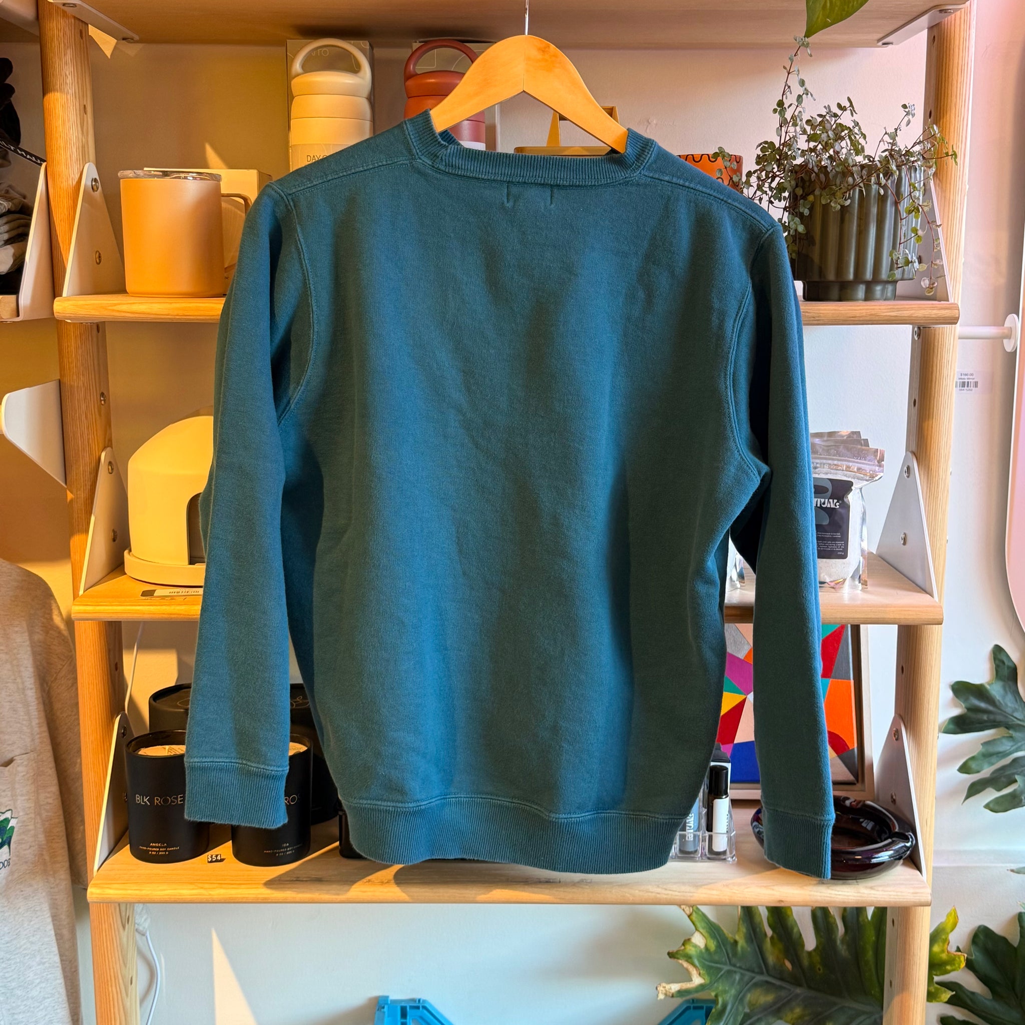 B.U.M. Teal Crewneck | S