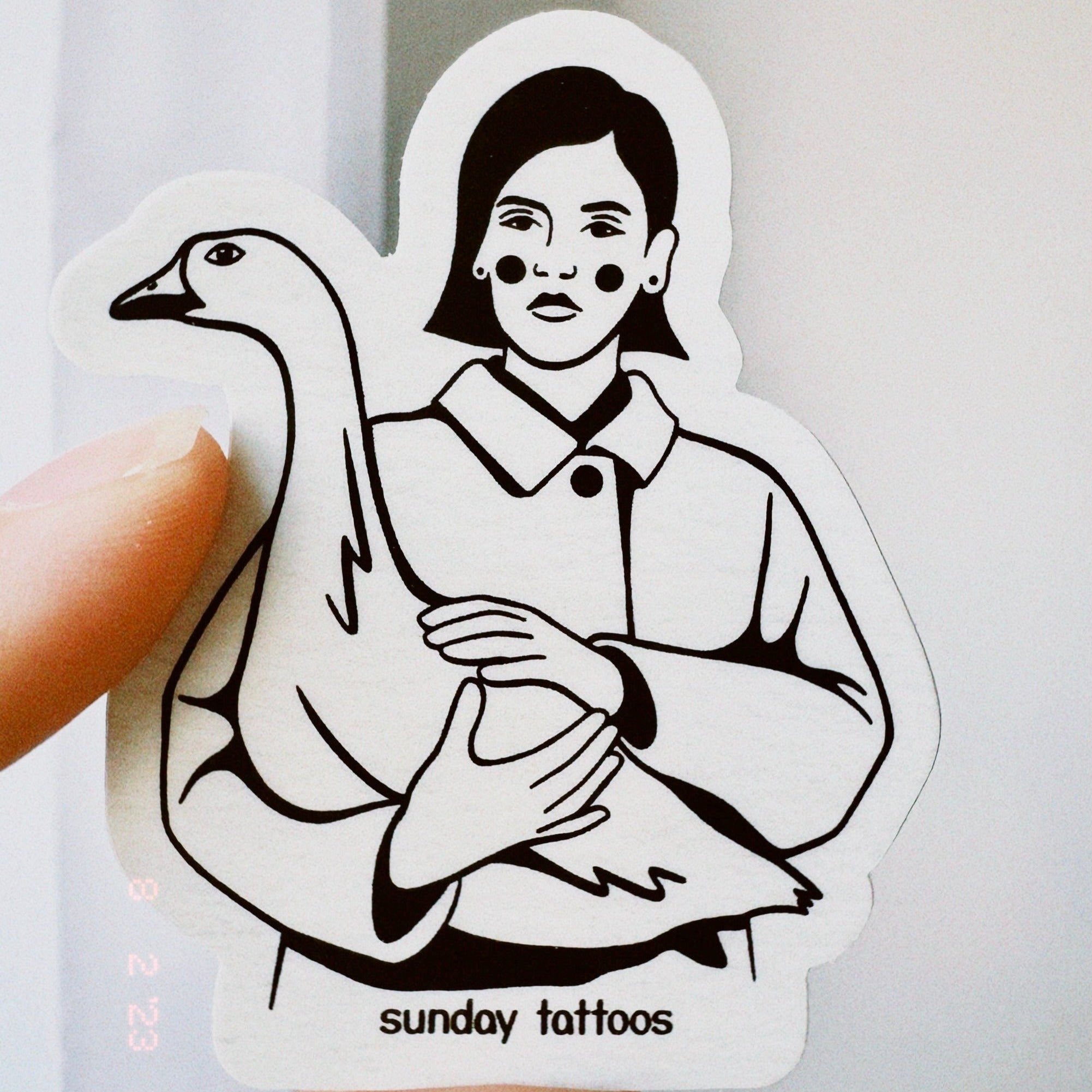 Mother Duck Sticker