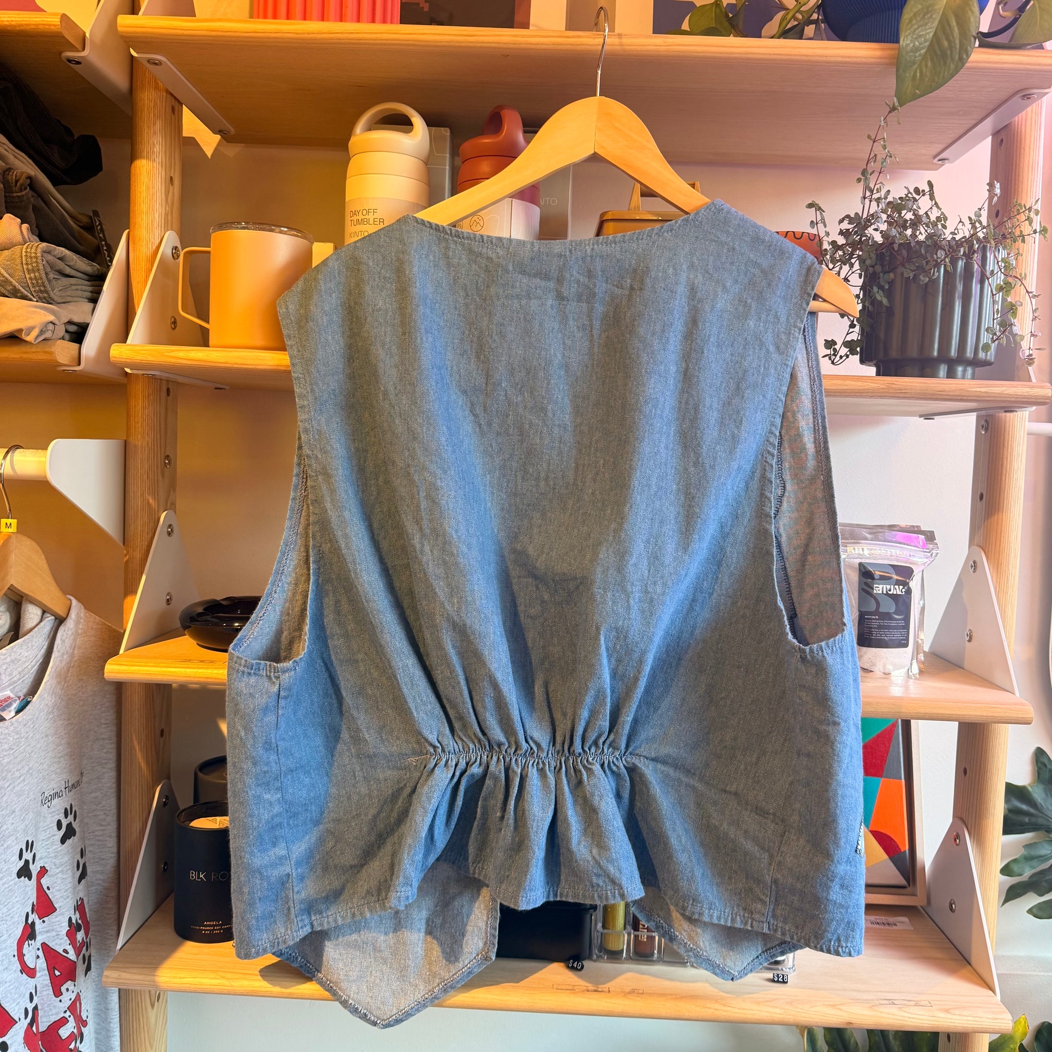 Piggie Denim Vest | M