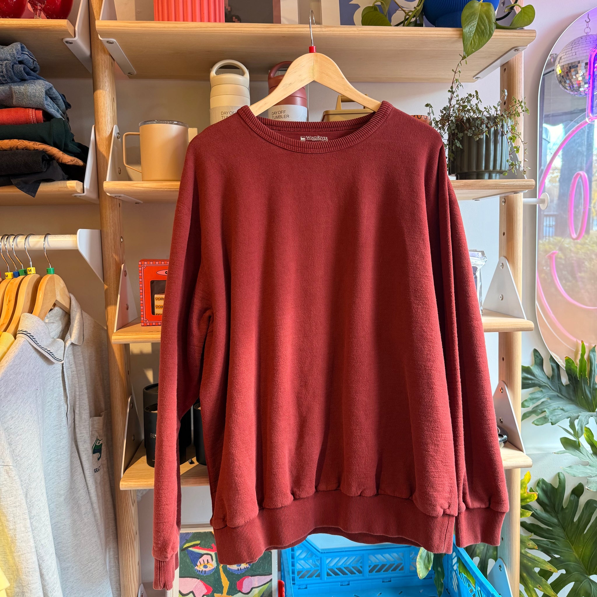 Maroon Crewneck | L