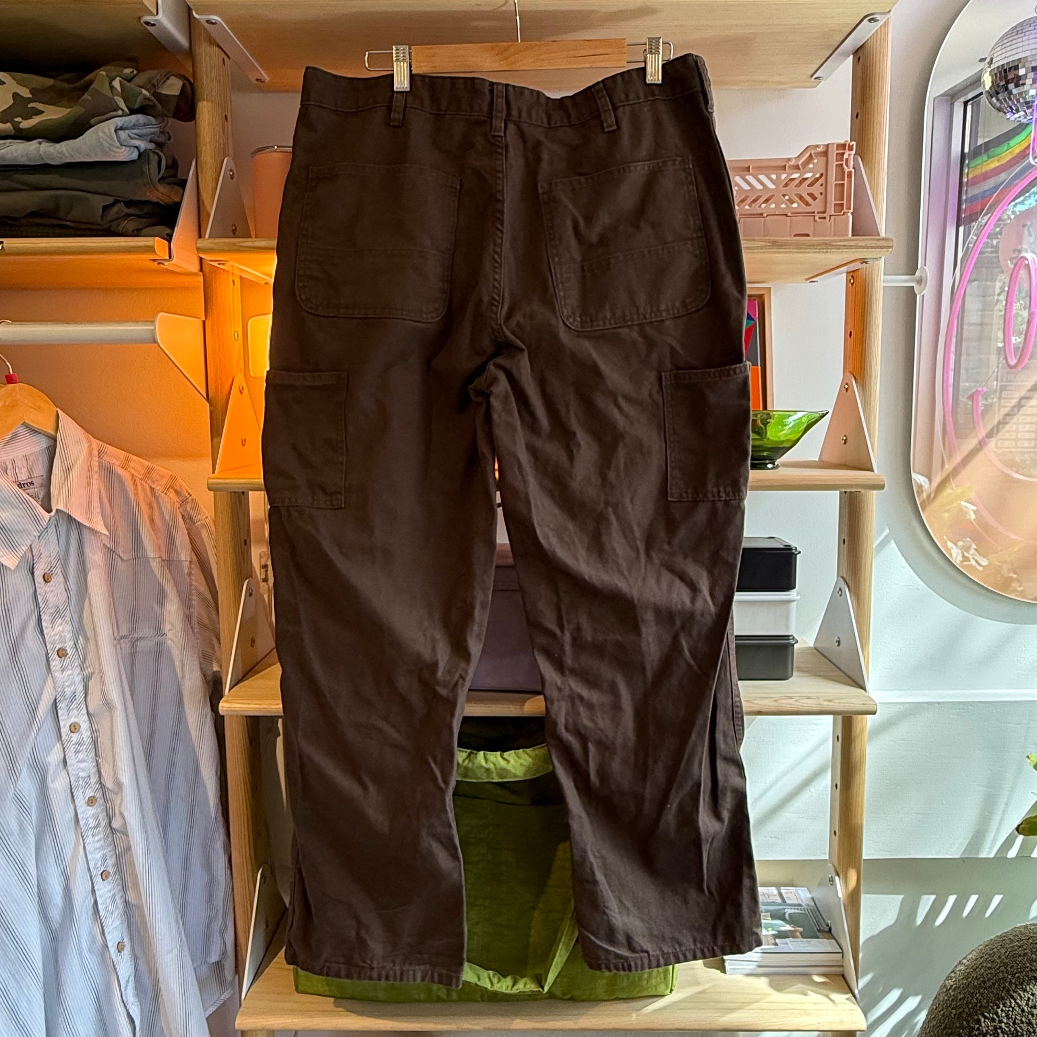 Brown Workwear Pants | 36