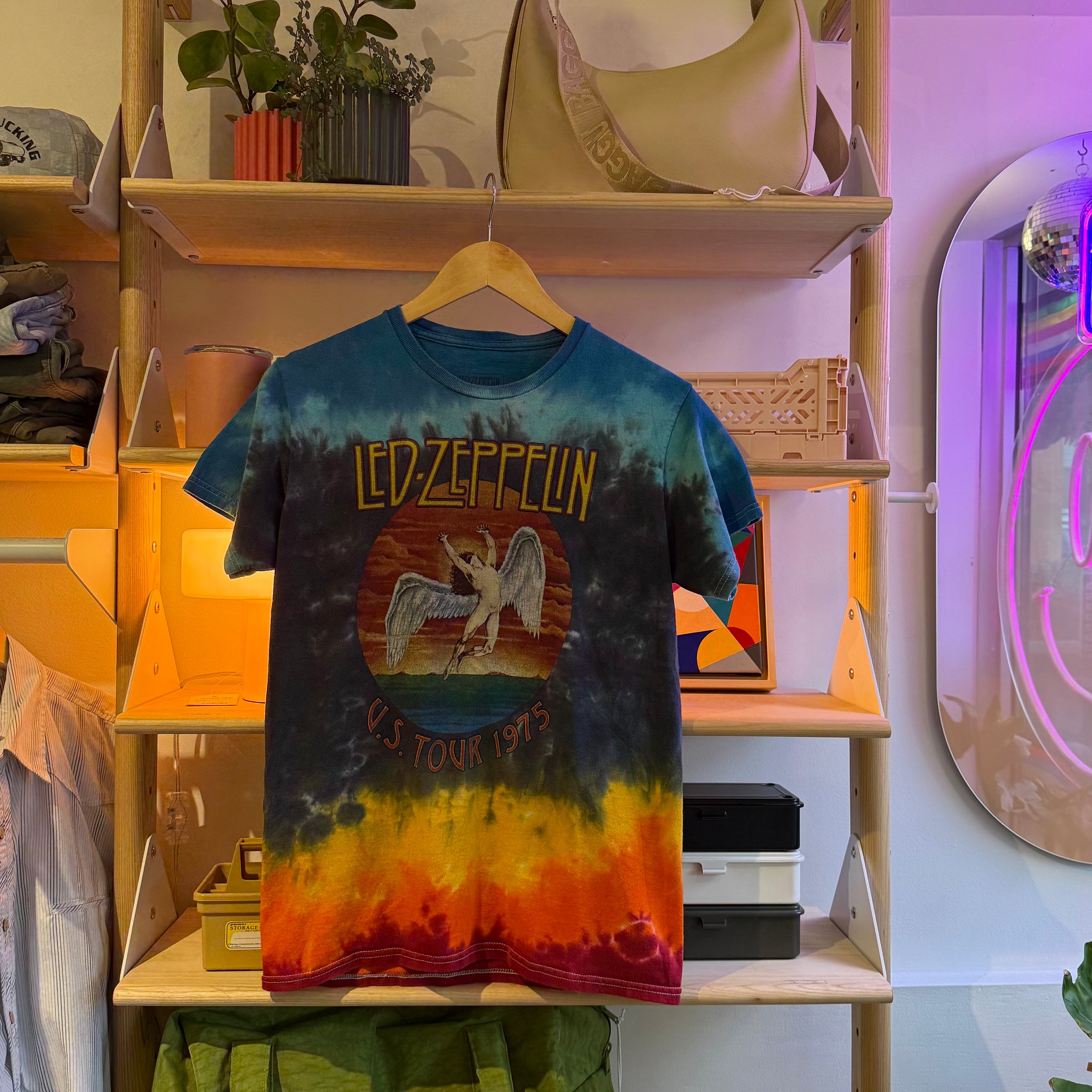 Led Zeppelin Tie Dye Shirt | M