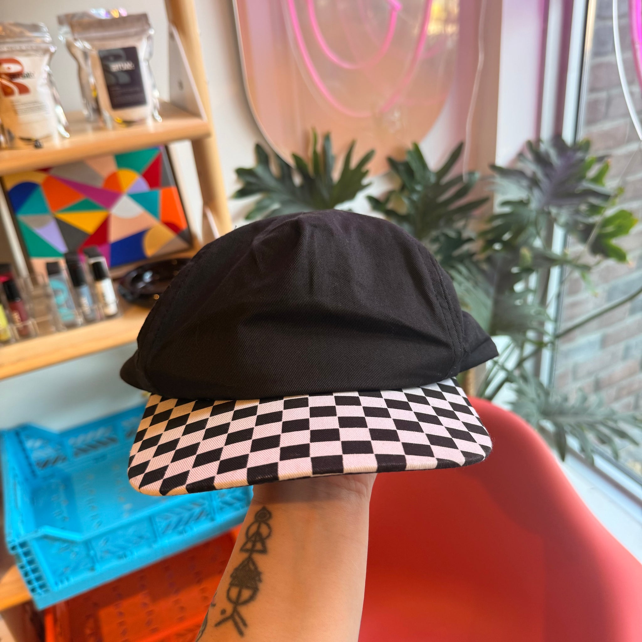 Checker Hat