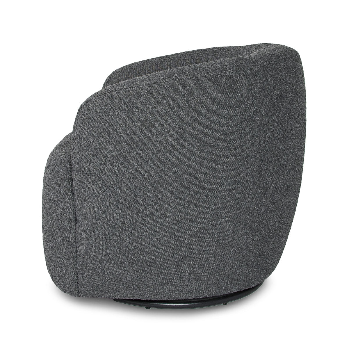 Aspen Swivel Chair - Charcoal