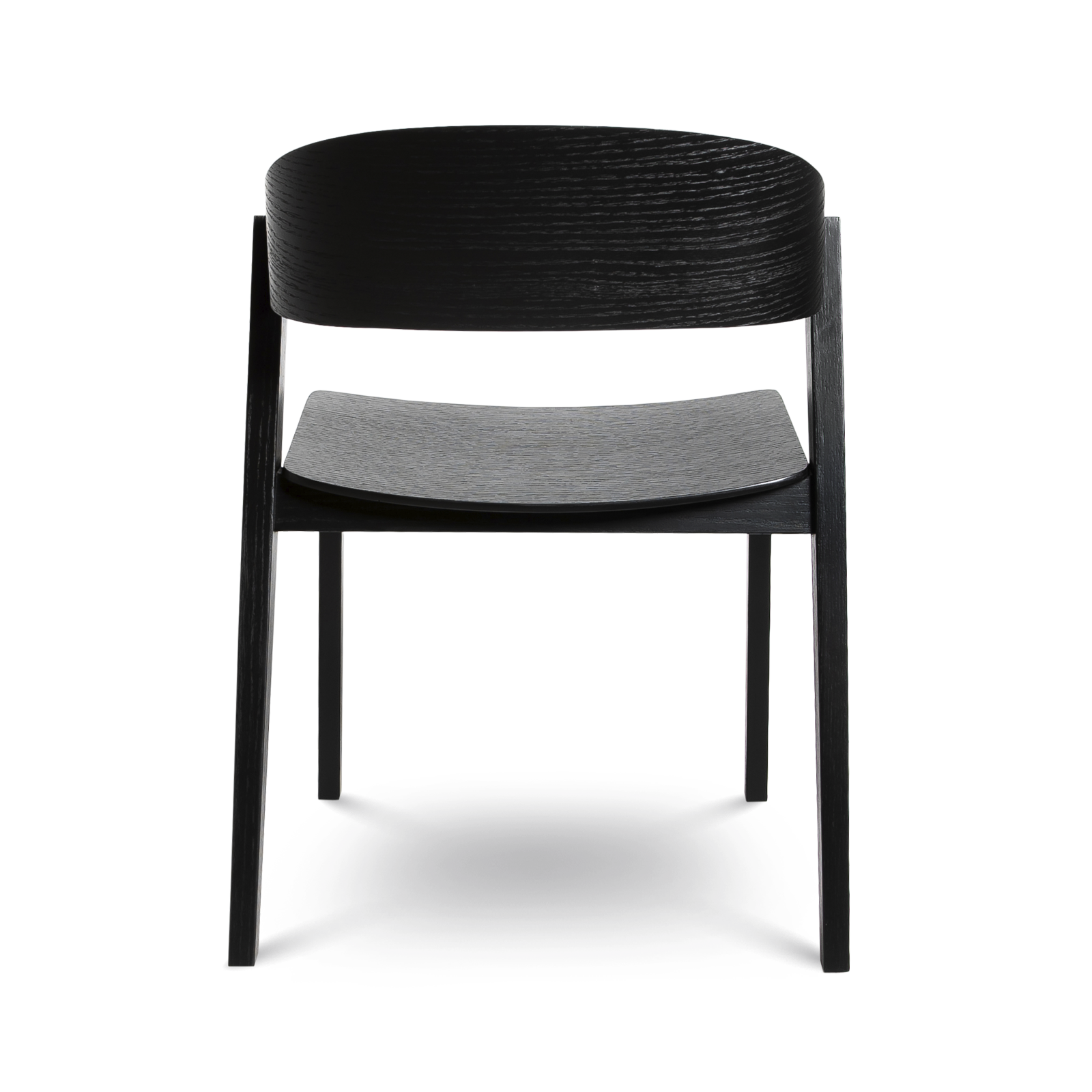 Astrid Stackable Chair - Black