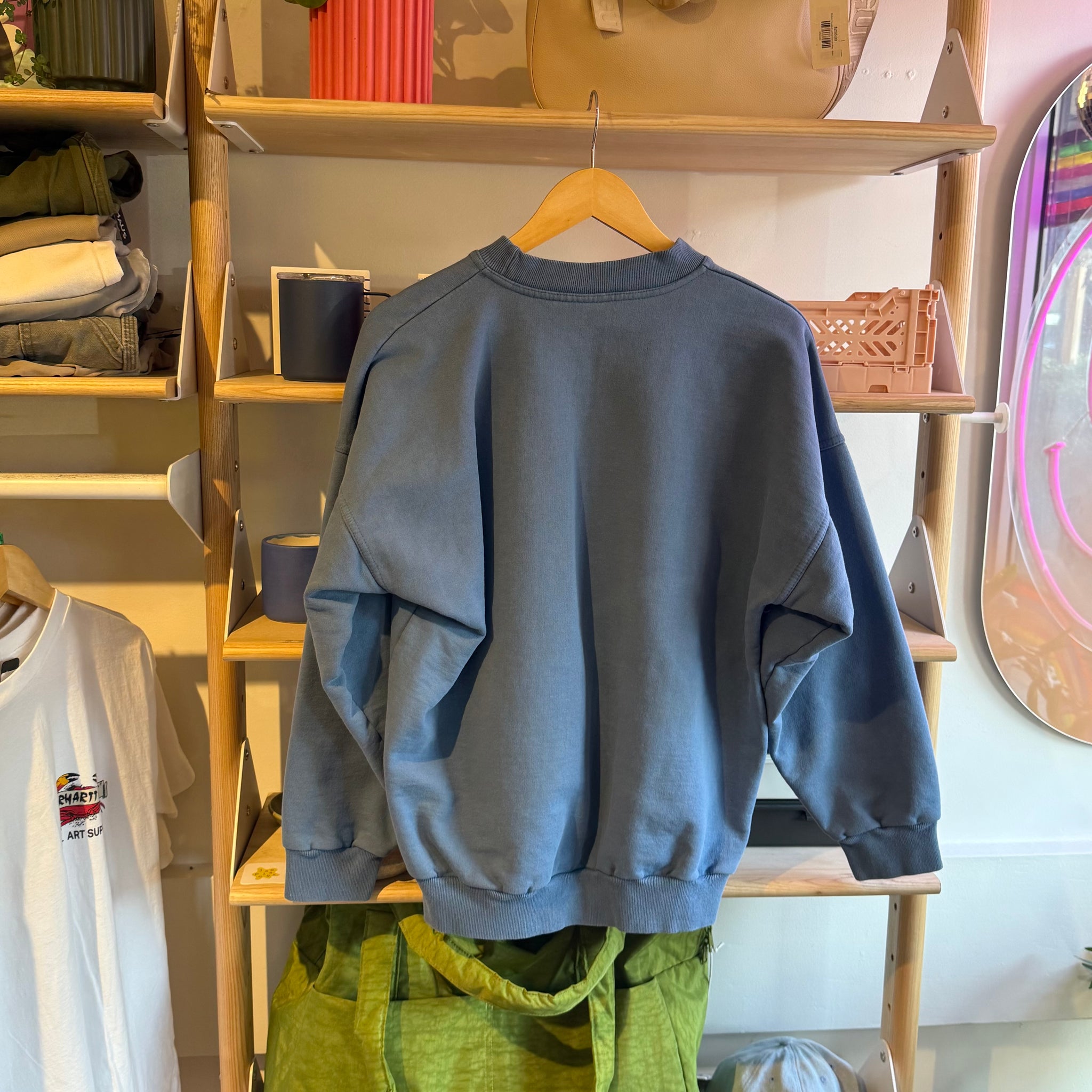 Slate Blue Crewneck | M