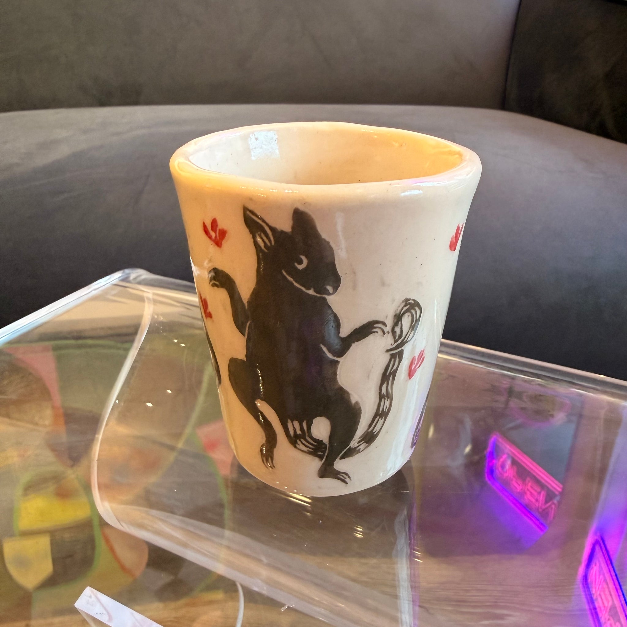 Dancing Rats and Cats Tumbler | Bad Mood Design