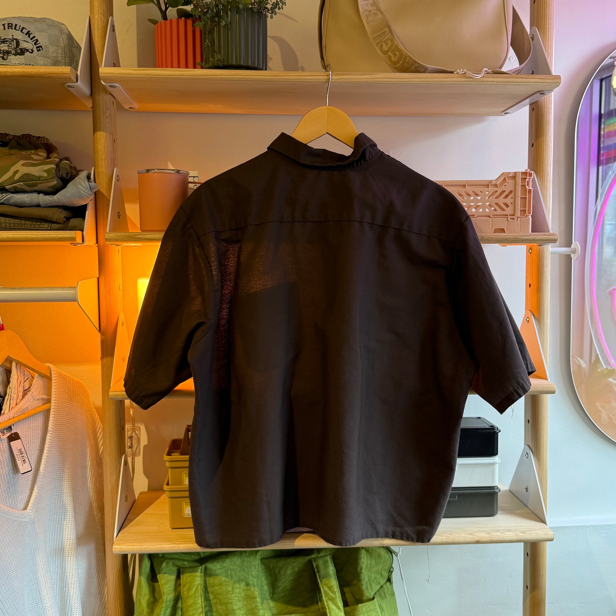 Brown Button Up | XL