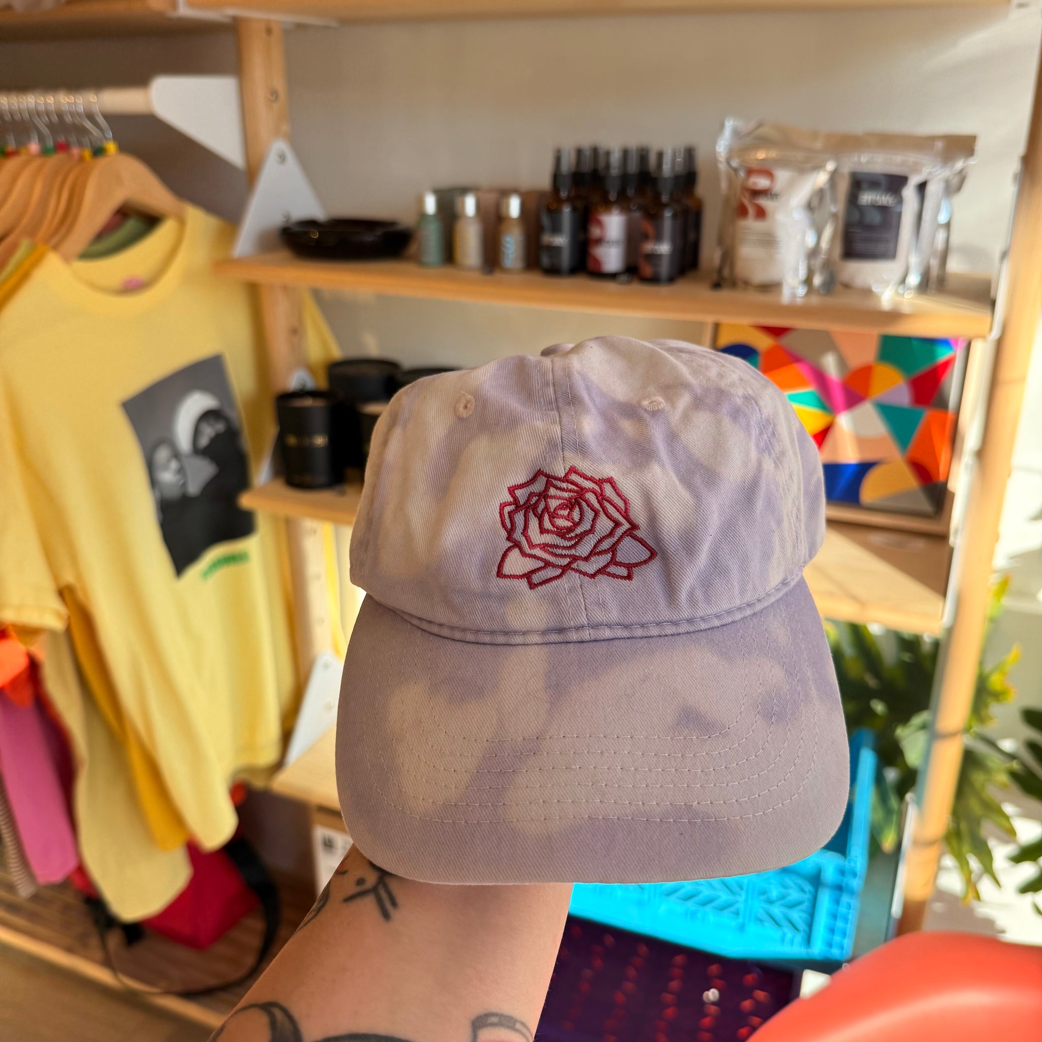 Tie Die Rose Obey Hat