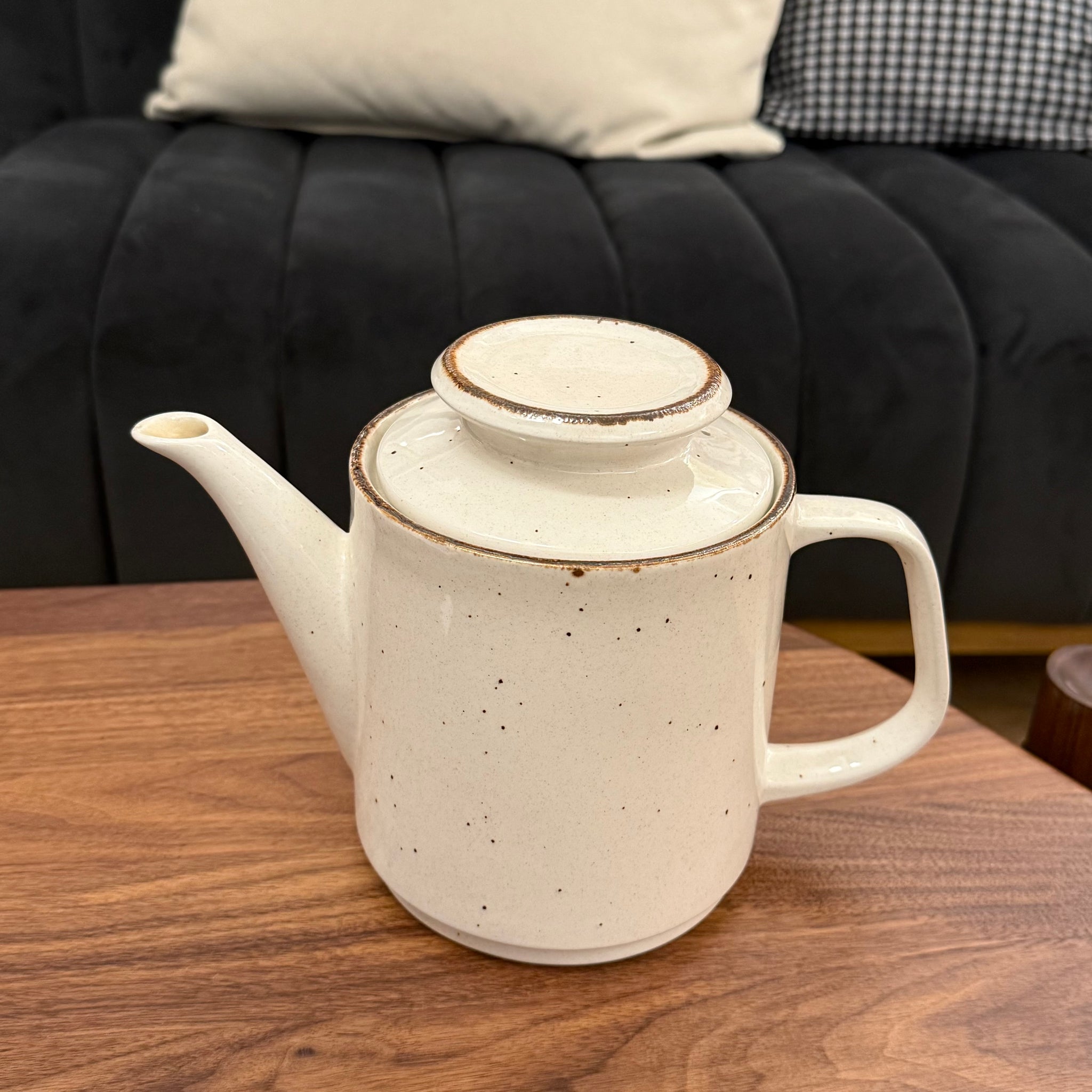 Mid Century Stoneware Teapot