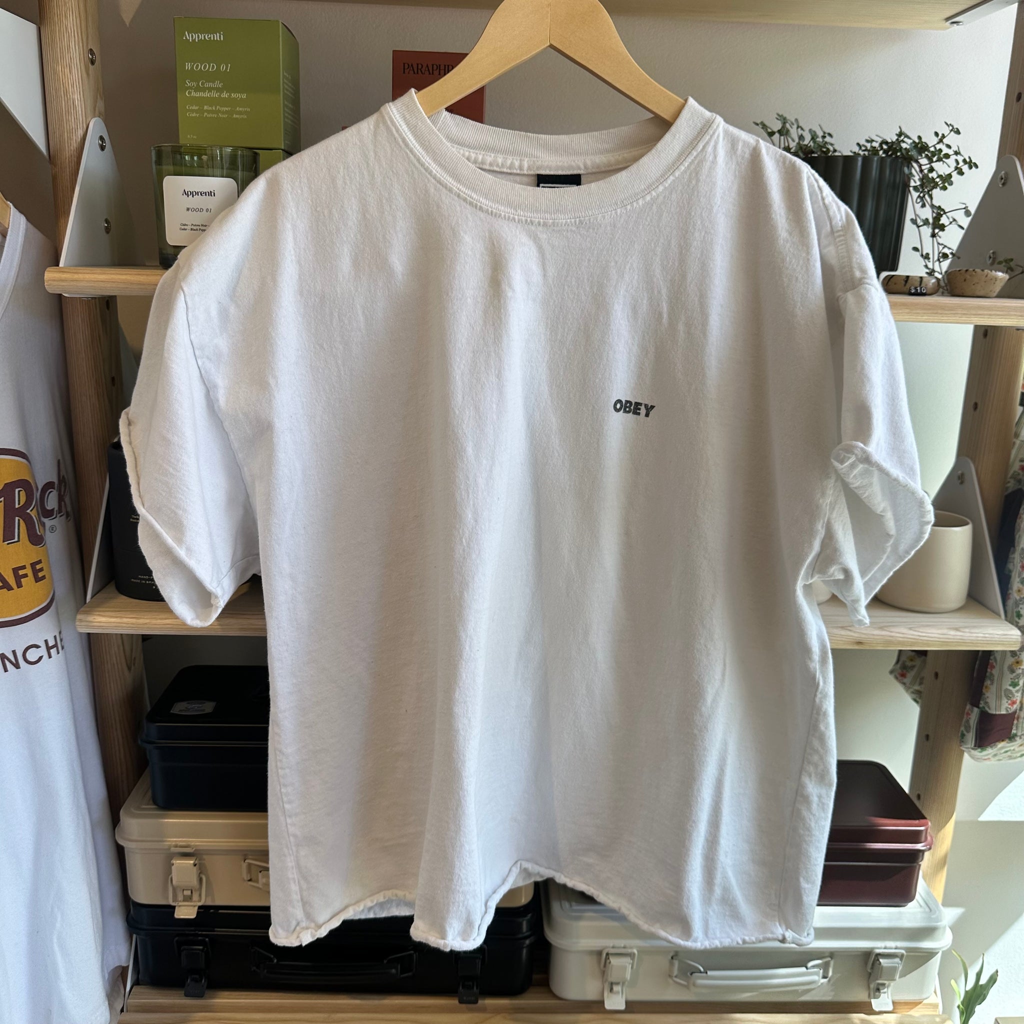 Obey White Tee | XL