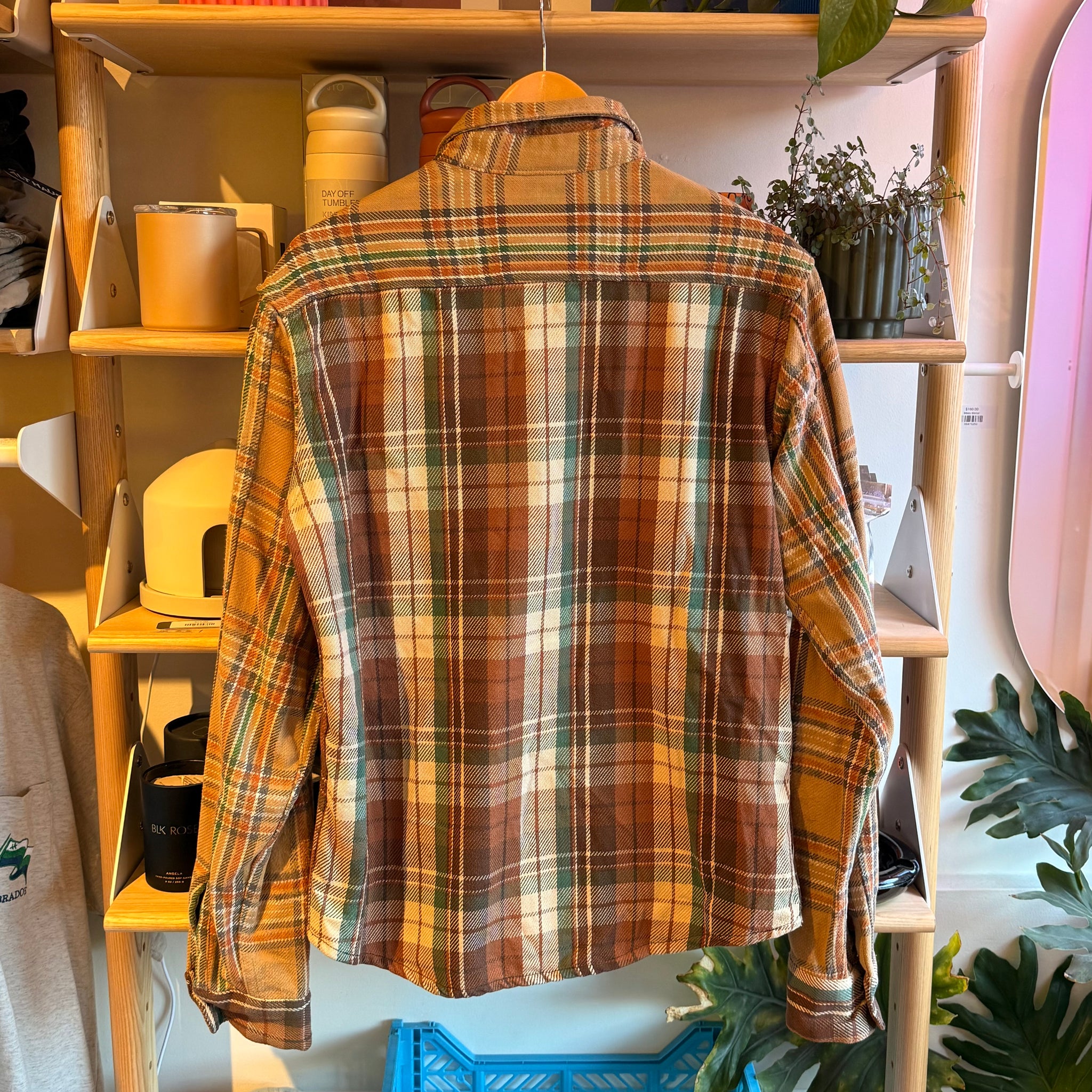 Klaxton Howl Plaid Button Up | M